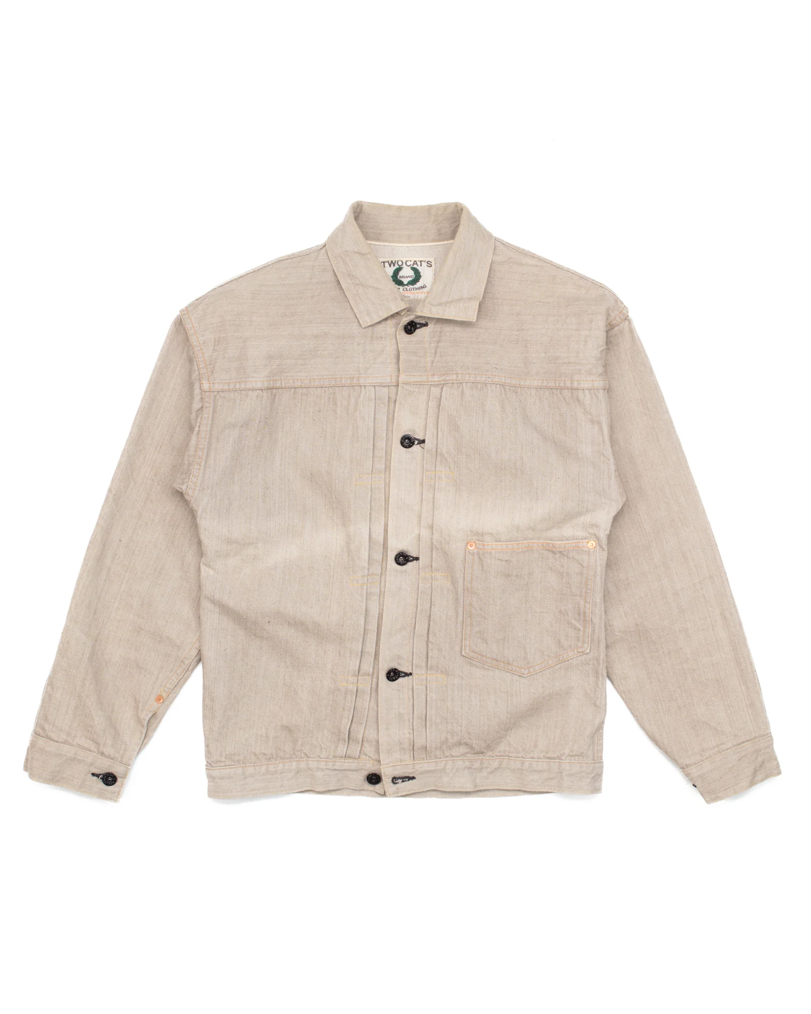 10,7oz Logwood Dyed Ltd Edition Jacket #1736