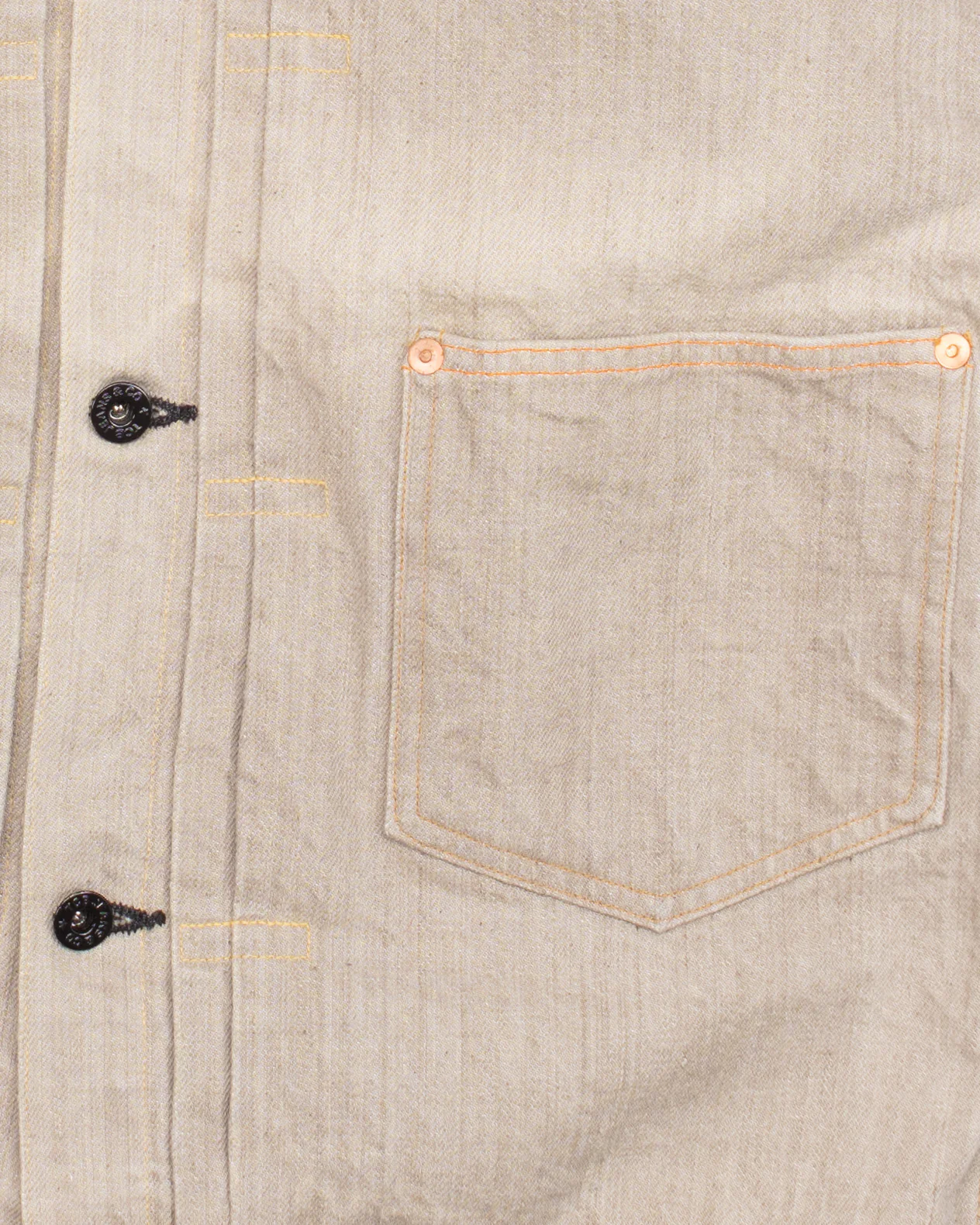 10,7oz Logwood Dyed Ltd Edition Jacket #1736 - Image 3