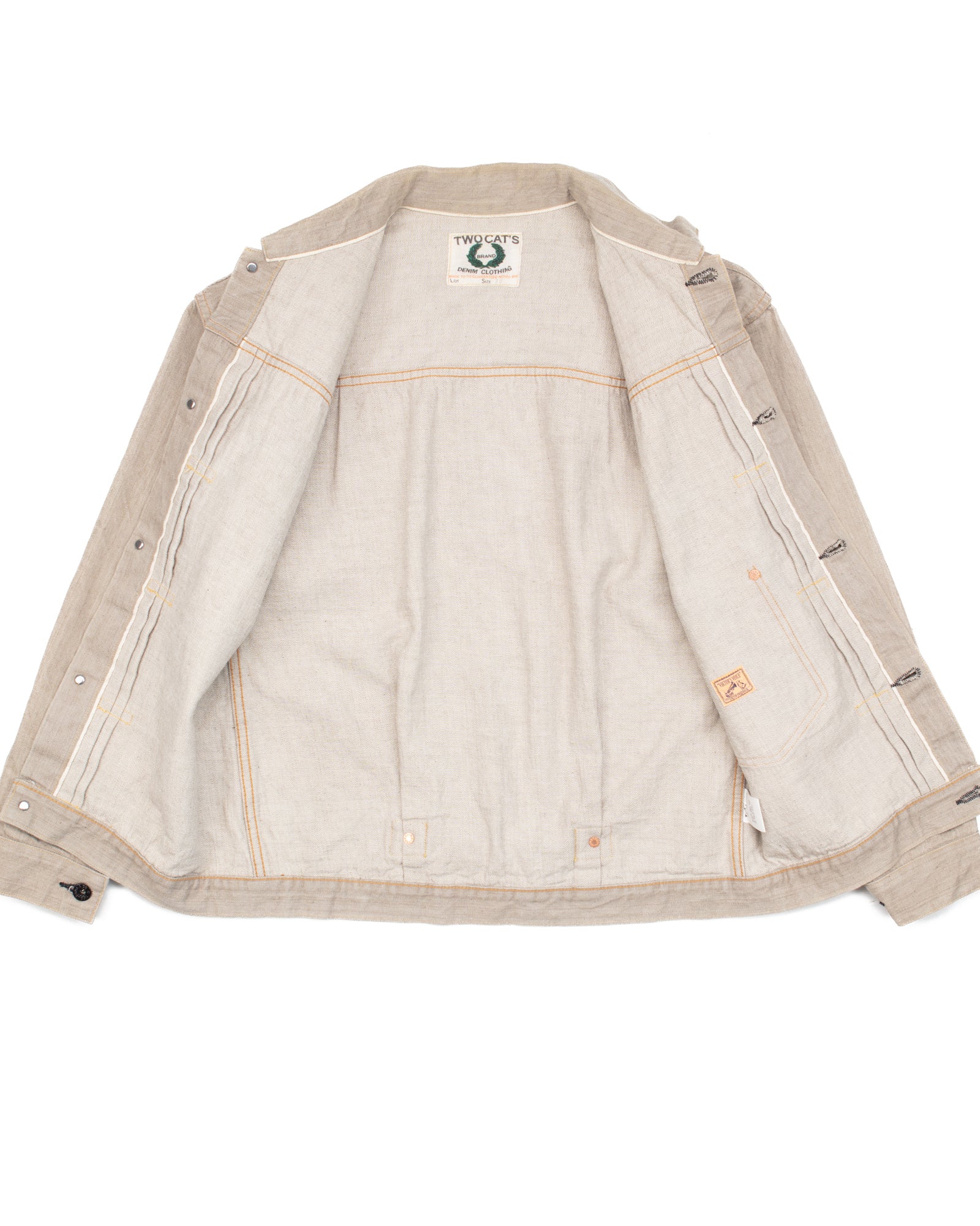 10,7oz Logwood Dyed Ltd Edition Jacket #1736 - Image 4