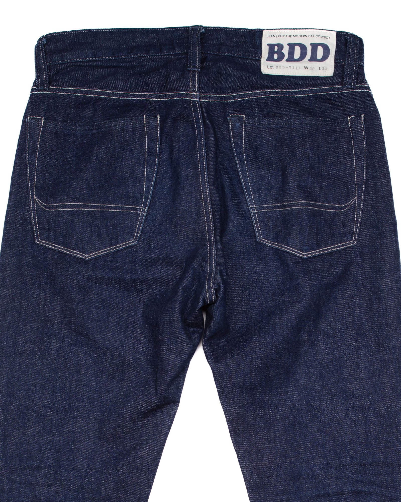BDD-711 Vintage Indigo US Cotton 11oz RHT #1722 - Image 4