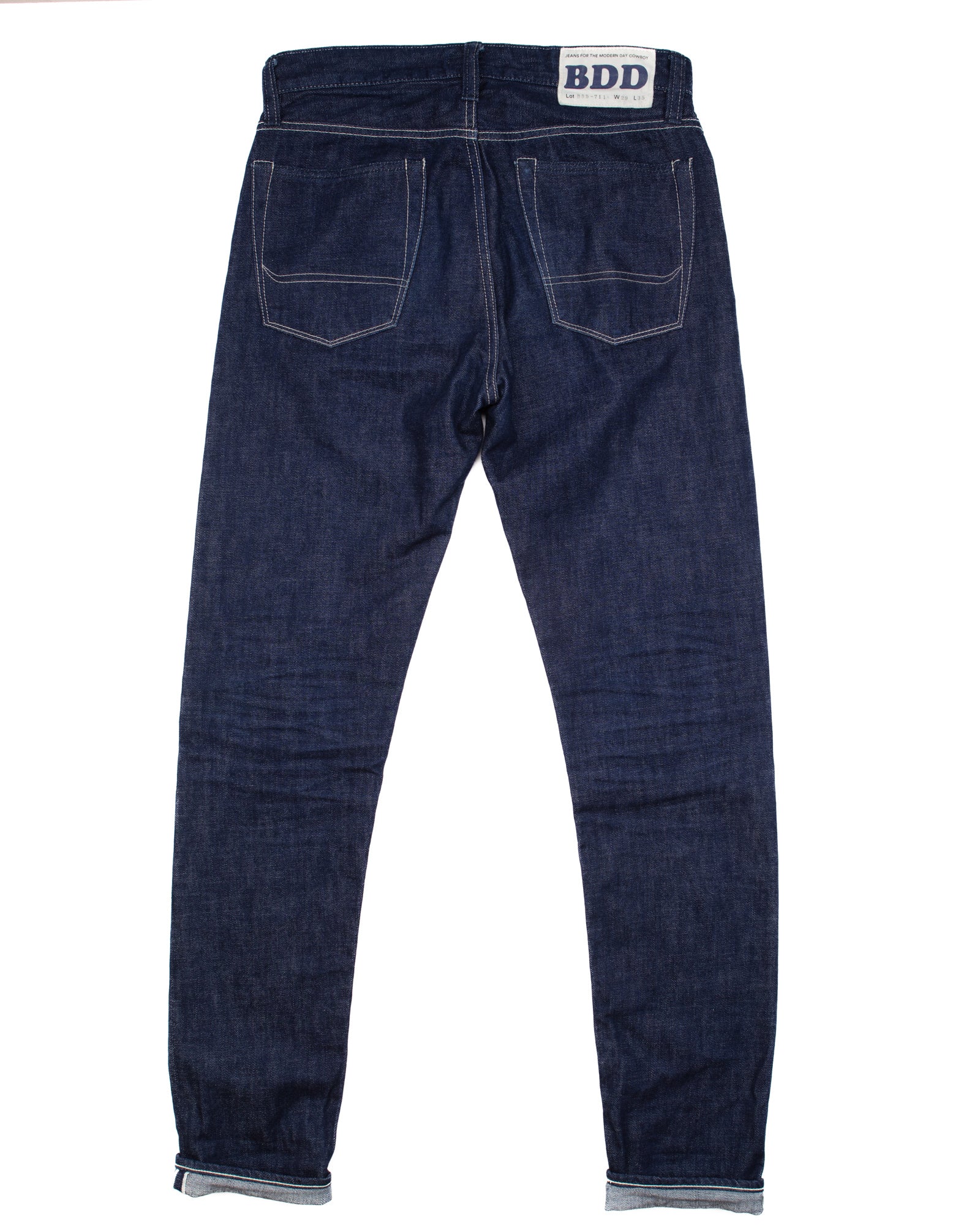 BDD-711 Vintage Indigo US Cotton 11oz RHT #1722 - Image 5