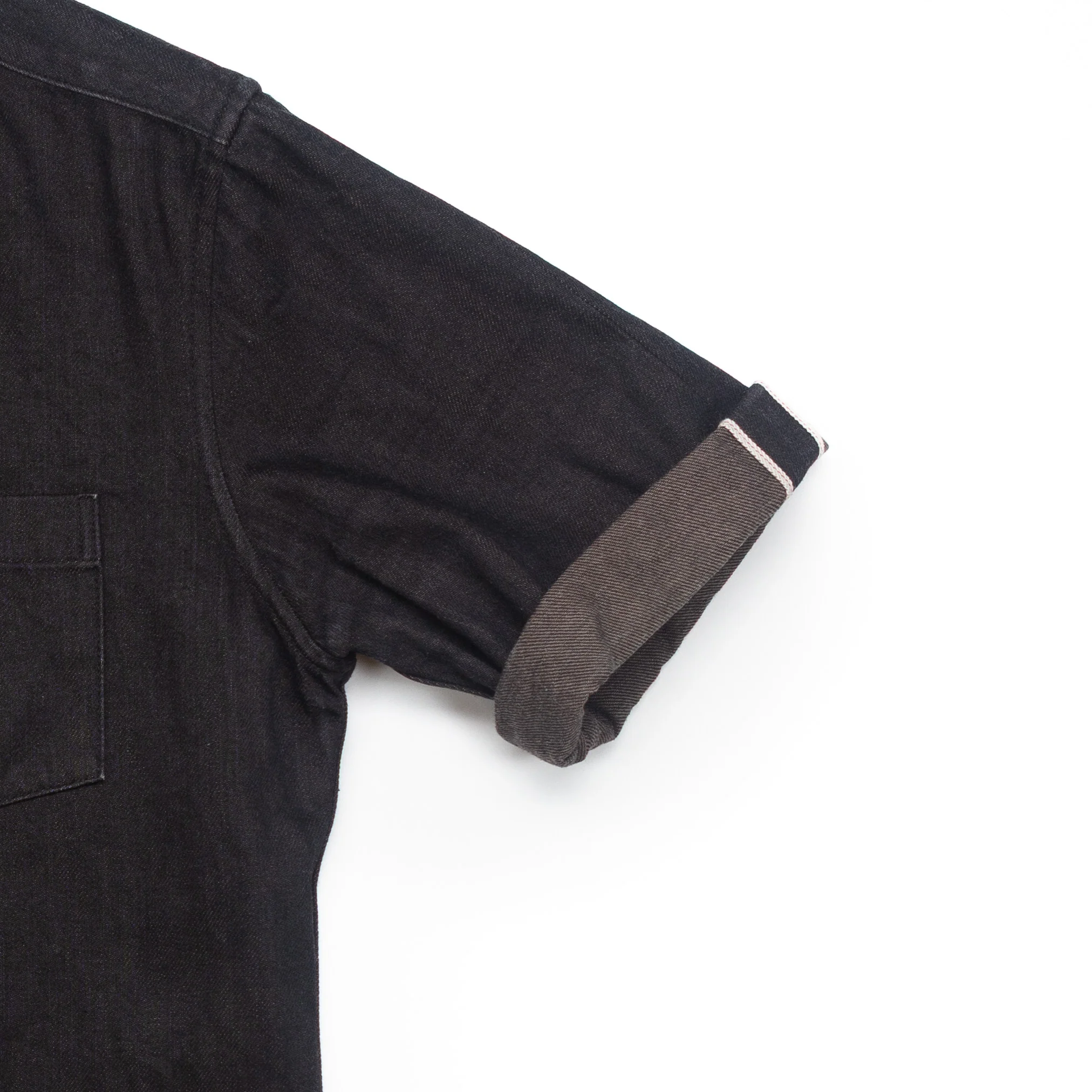 Black Warp Dirty Dipped Weft Redline 12.oz #1262 - Image 3