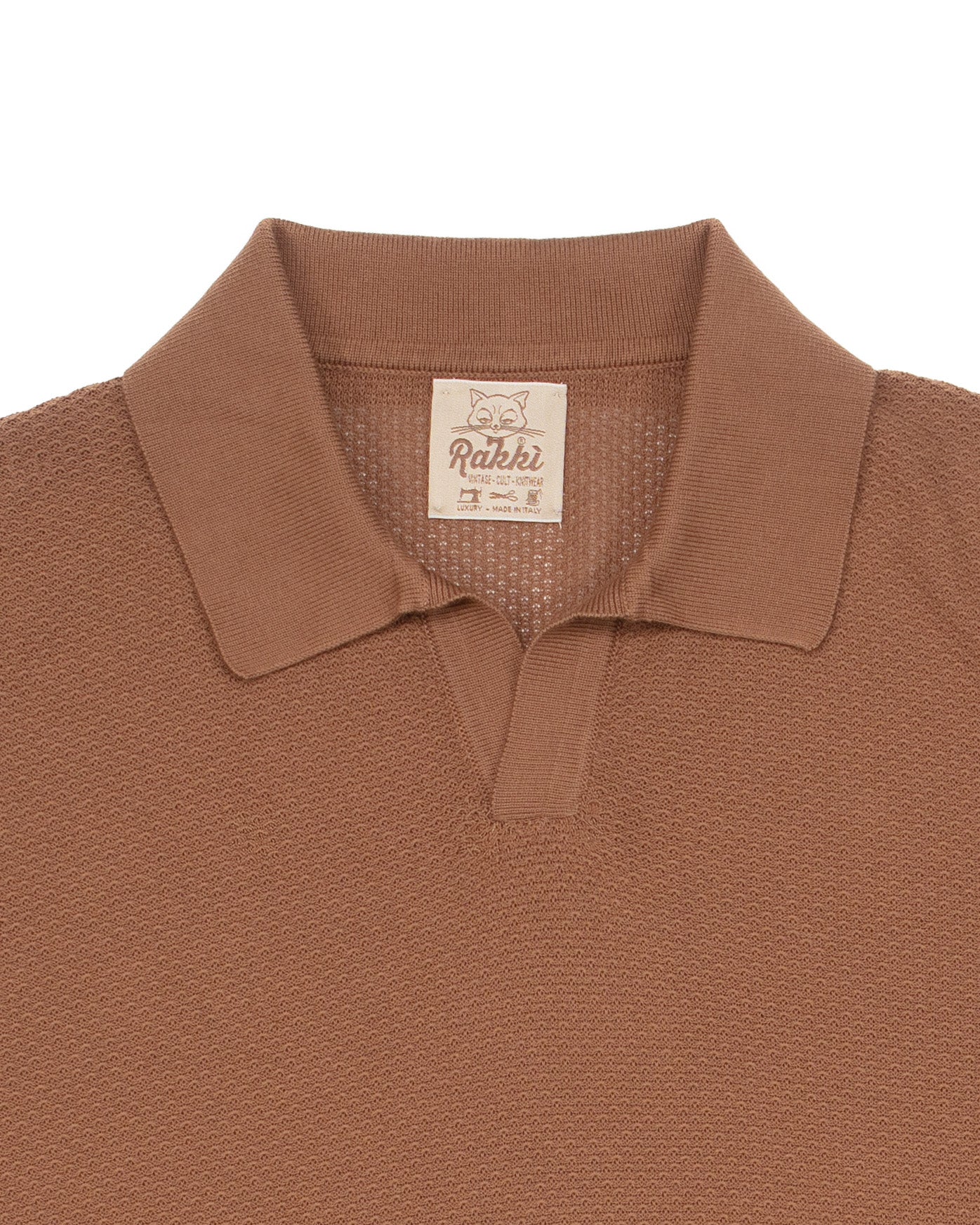 Brando in Tobacco Honeycomb Stitch - Image 3