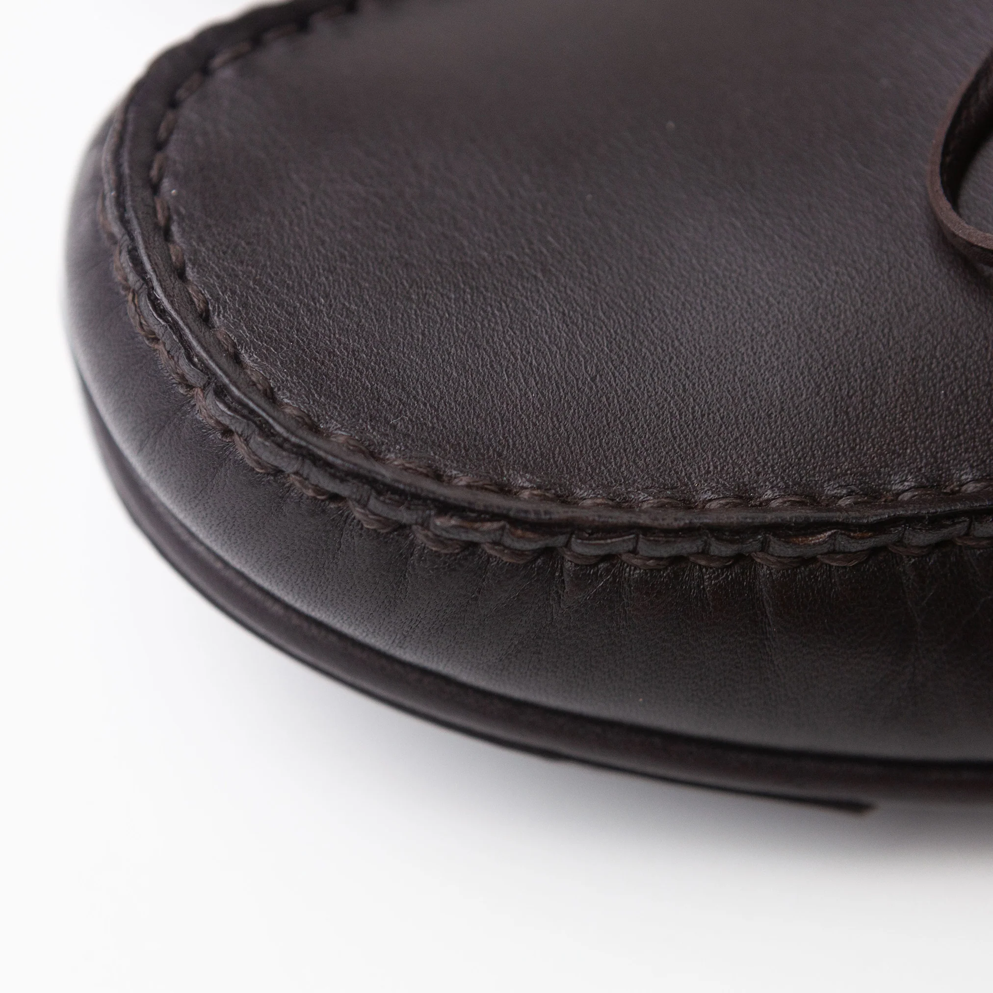 Brown Leather Moccasins #690 - Image 7
