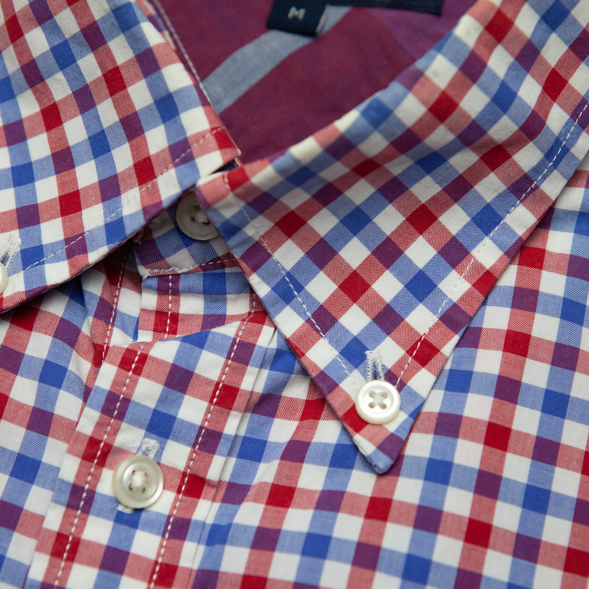 Checked Casual Shirt #627 - Image 4