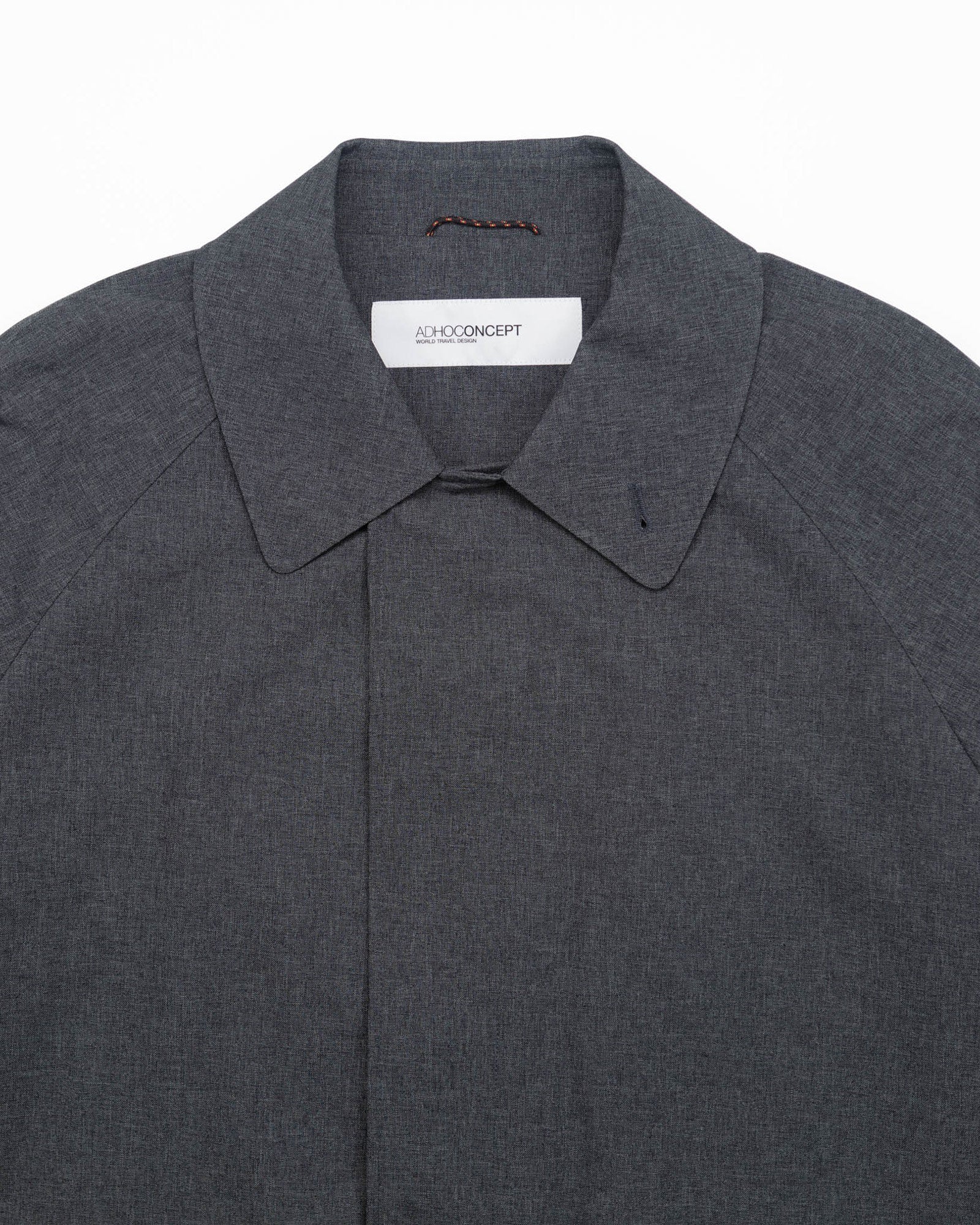 City Trench Coat in Grey - Image 3