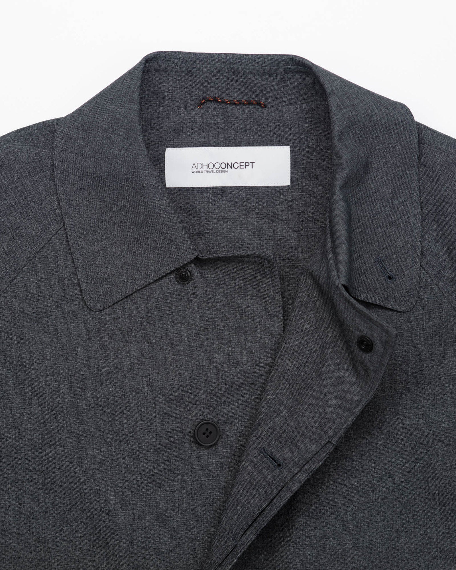 City Trench Coat in Grey - Image 4