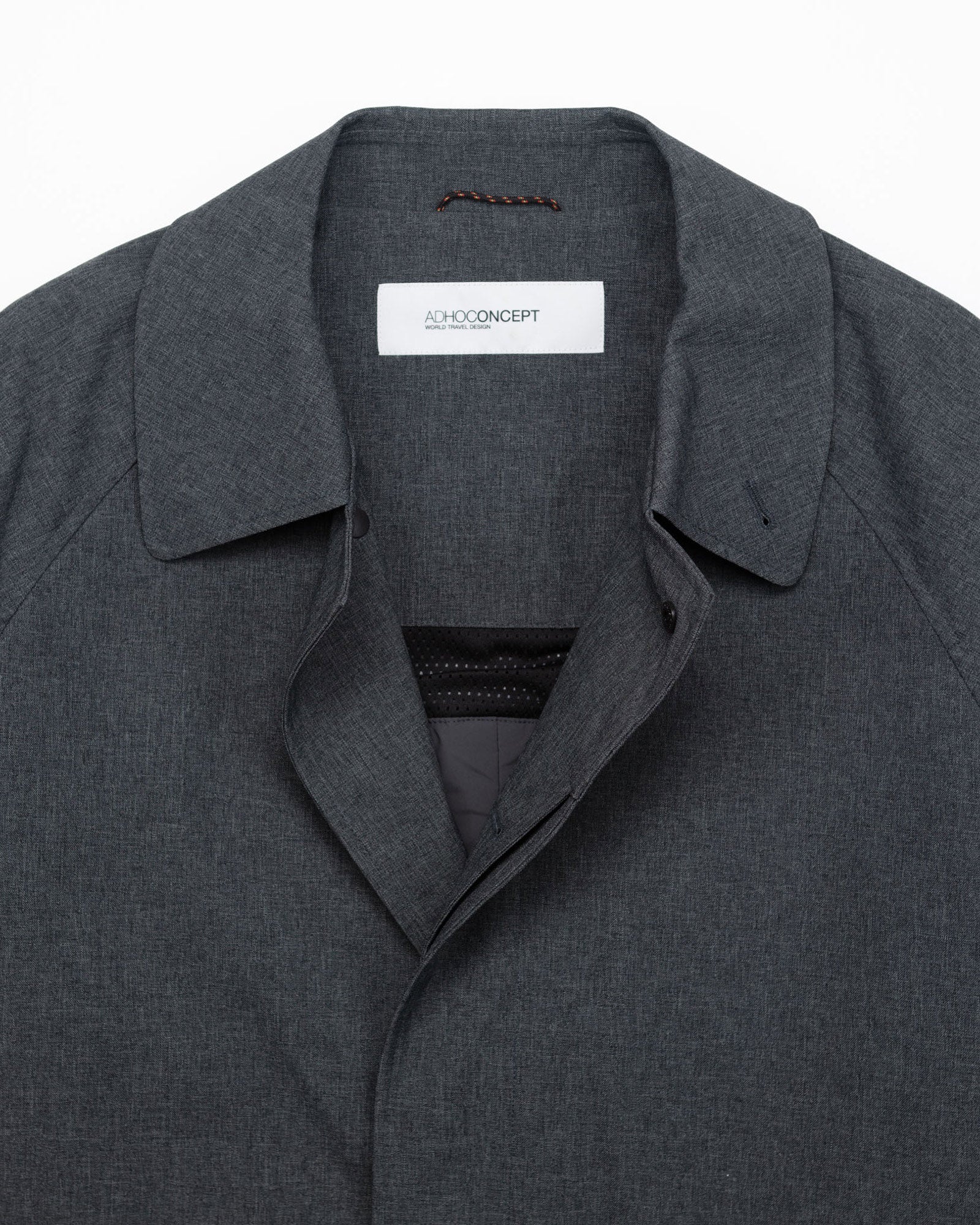 City Trench Coat in Grey - Image 5