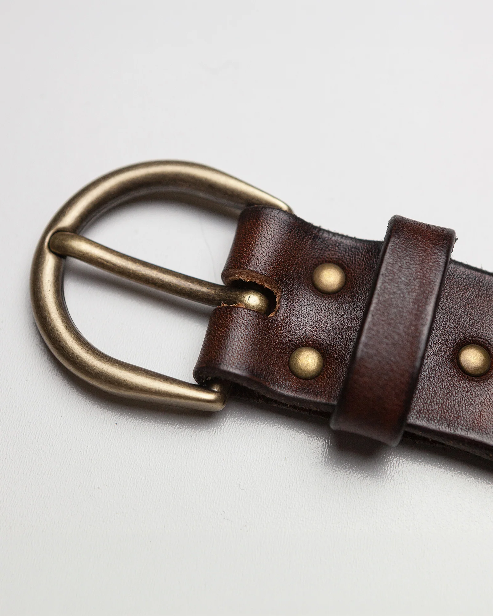 Classic Belt in Antique Brown - Image 3