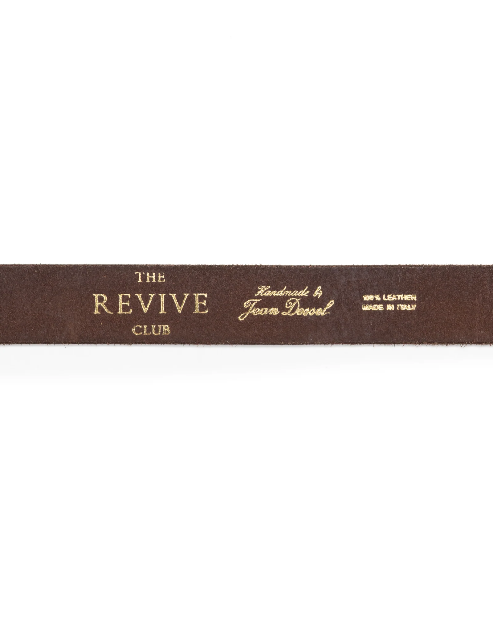 Classic Belt In Deep Brown - Image 4