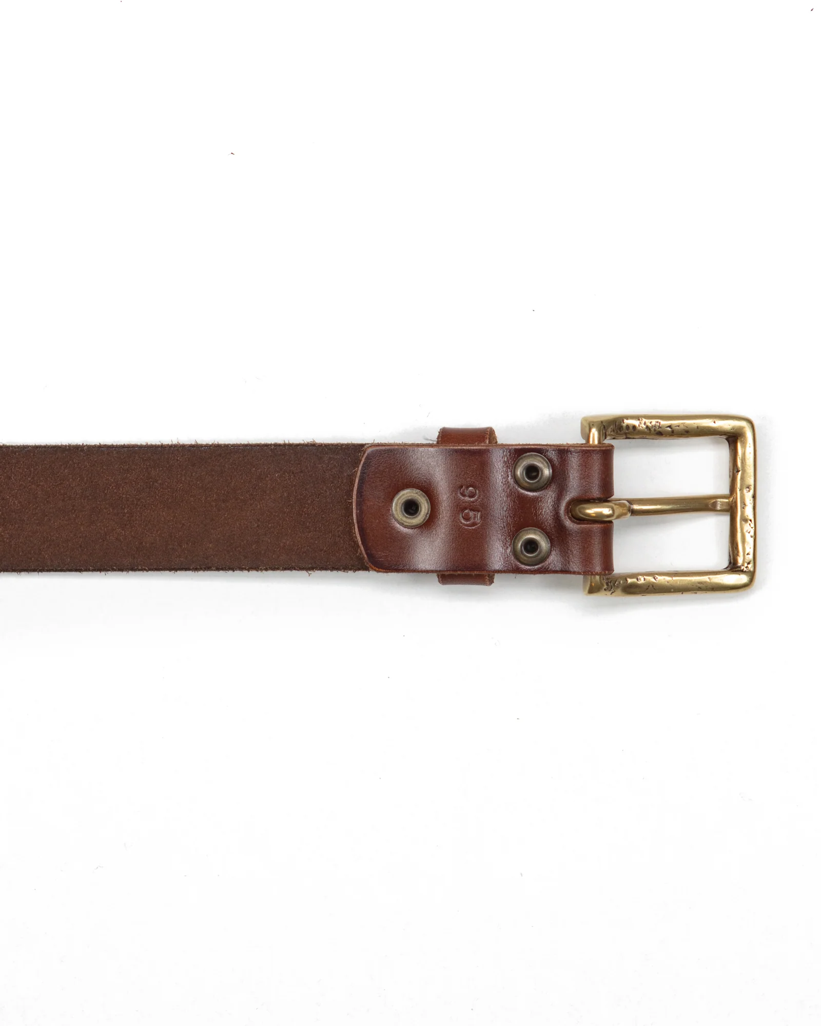 Classic Belt In Deep Brown - Image 5