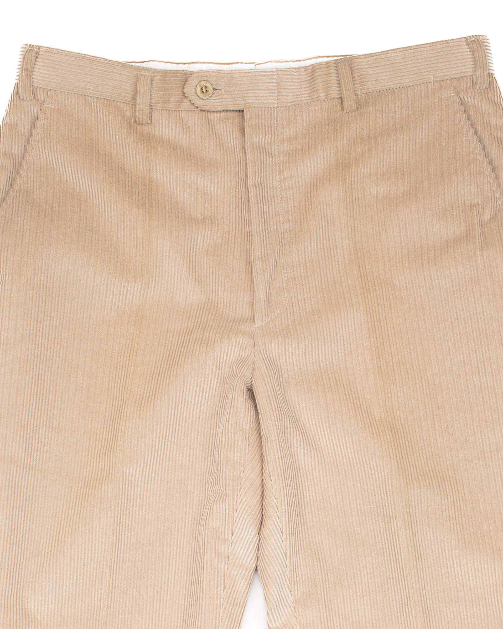 Corduroy Trousers in Ivory #1623 - Image 2