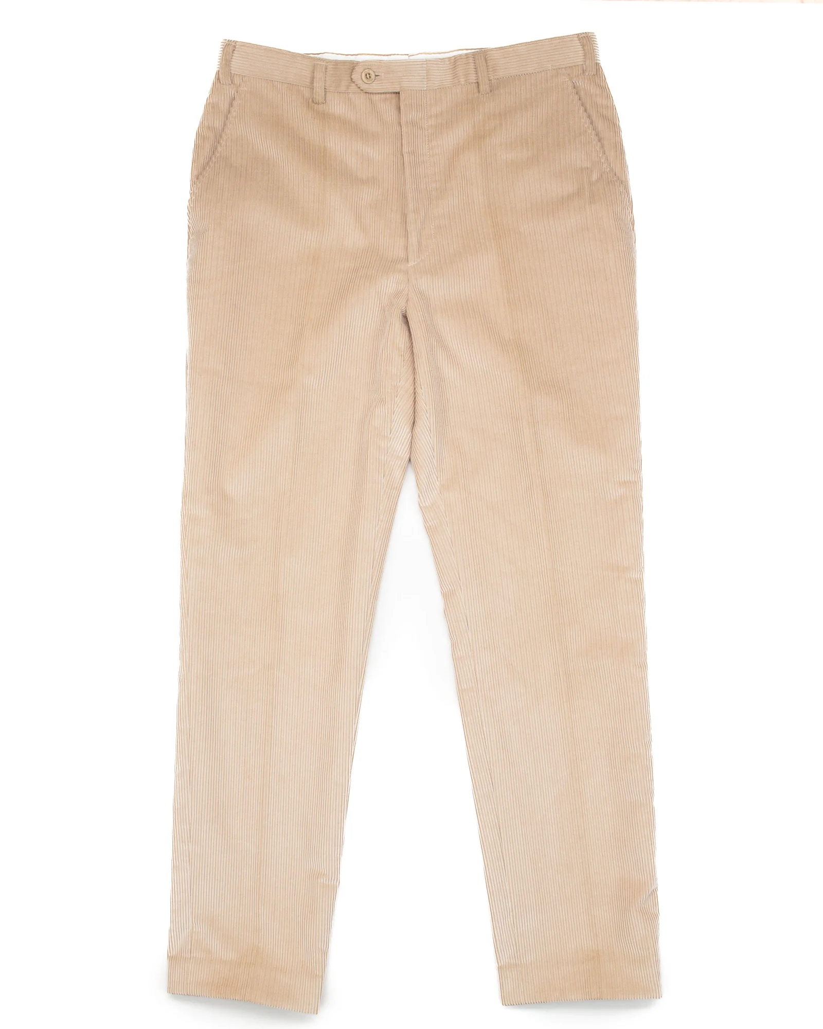 Corduroy Trousers in Ivory #1623 - Image 3