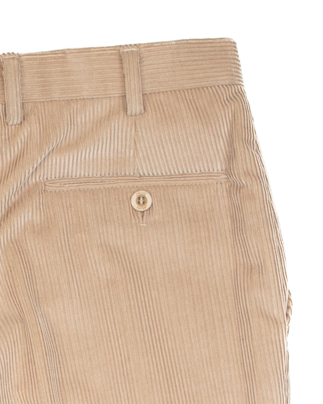Corduroy Trousers in Ivory #1623 - Image 4