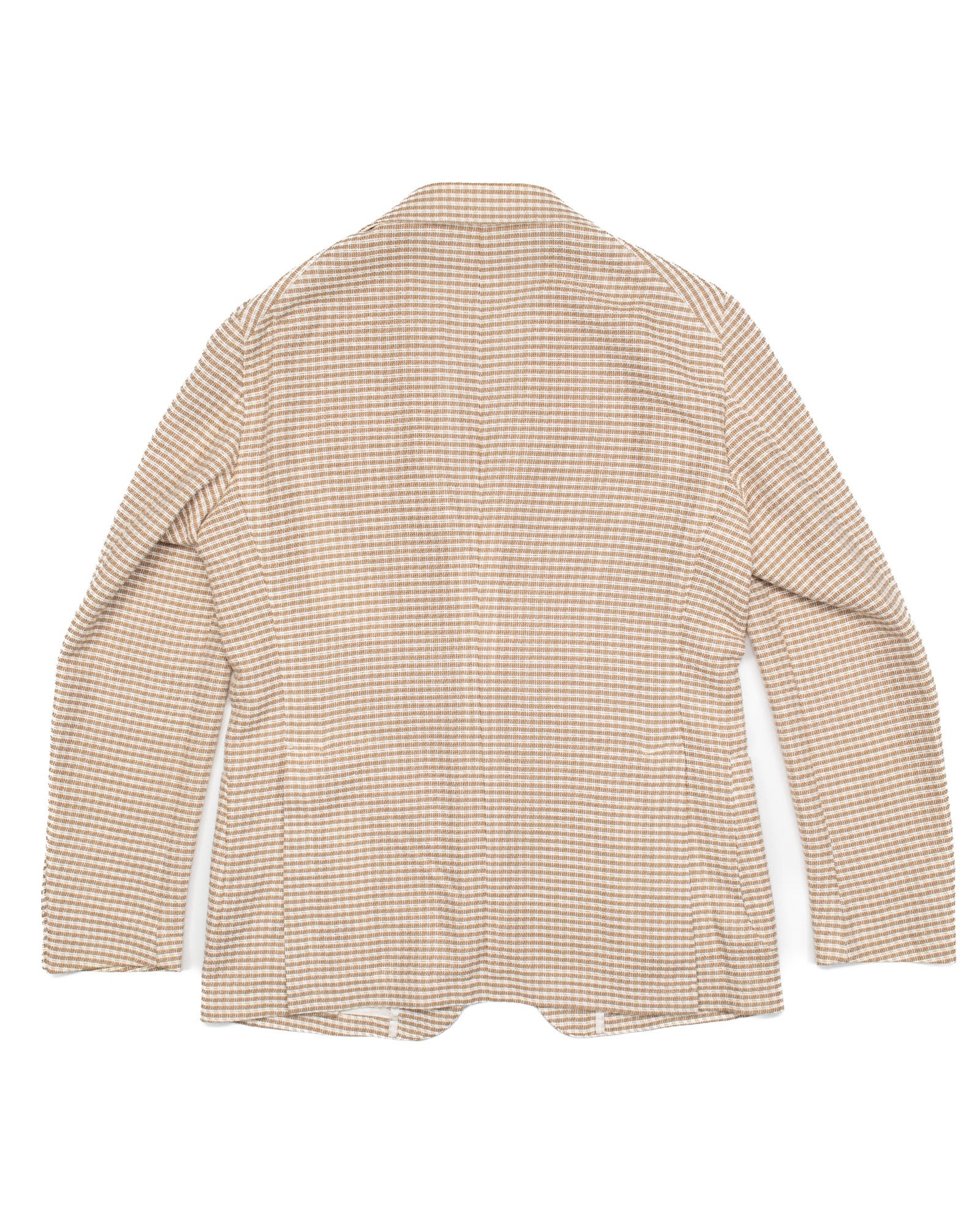 'Dakar' Checked Blazer in Beige #1603 - Image 6