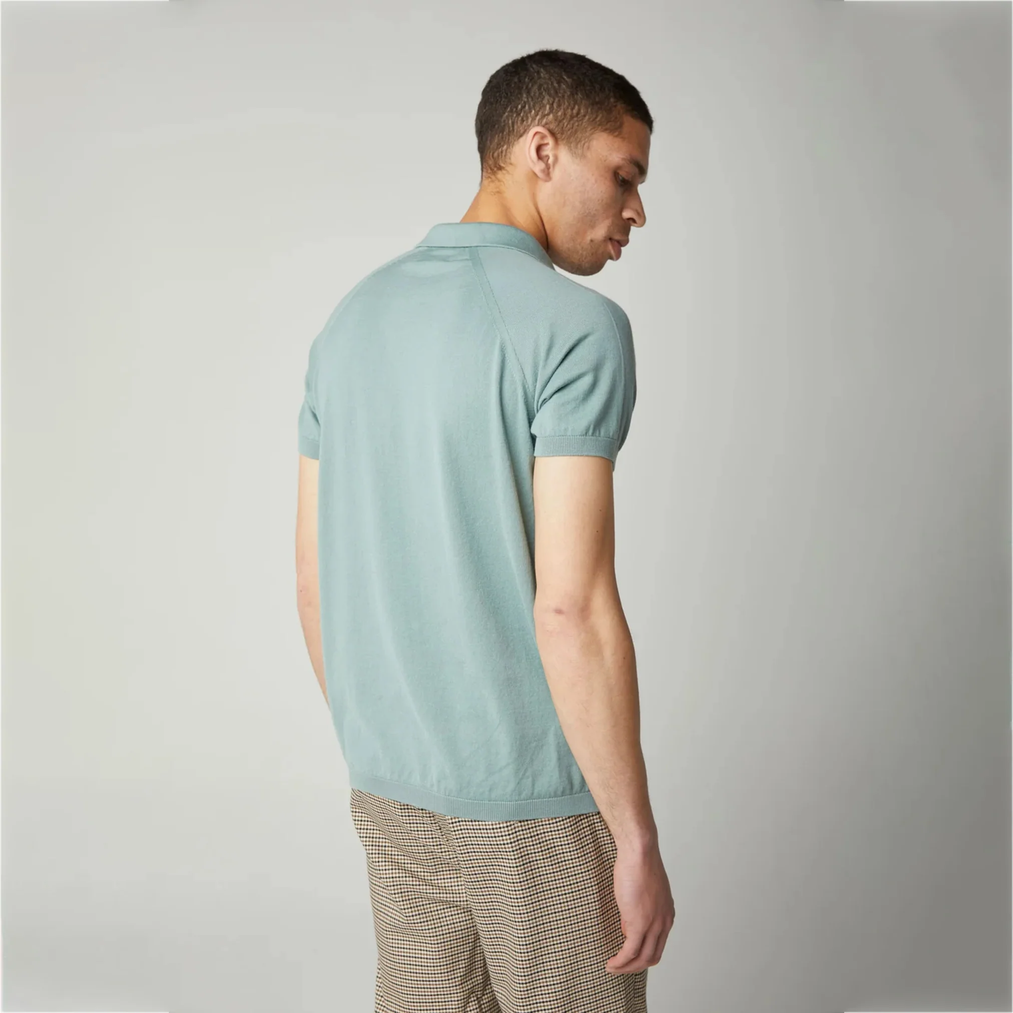 Emery Polo in Seafoam - Image 4