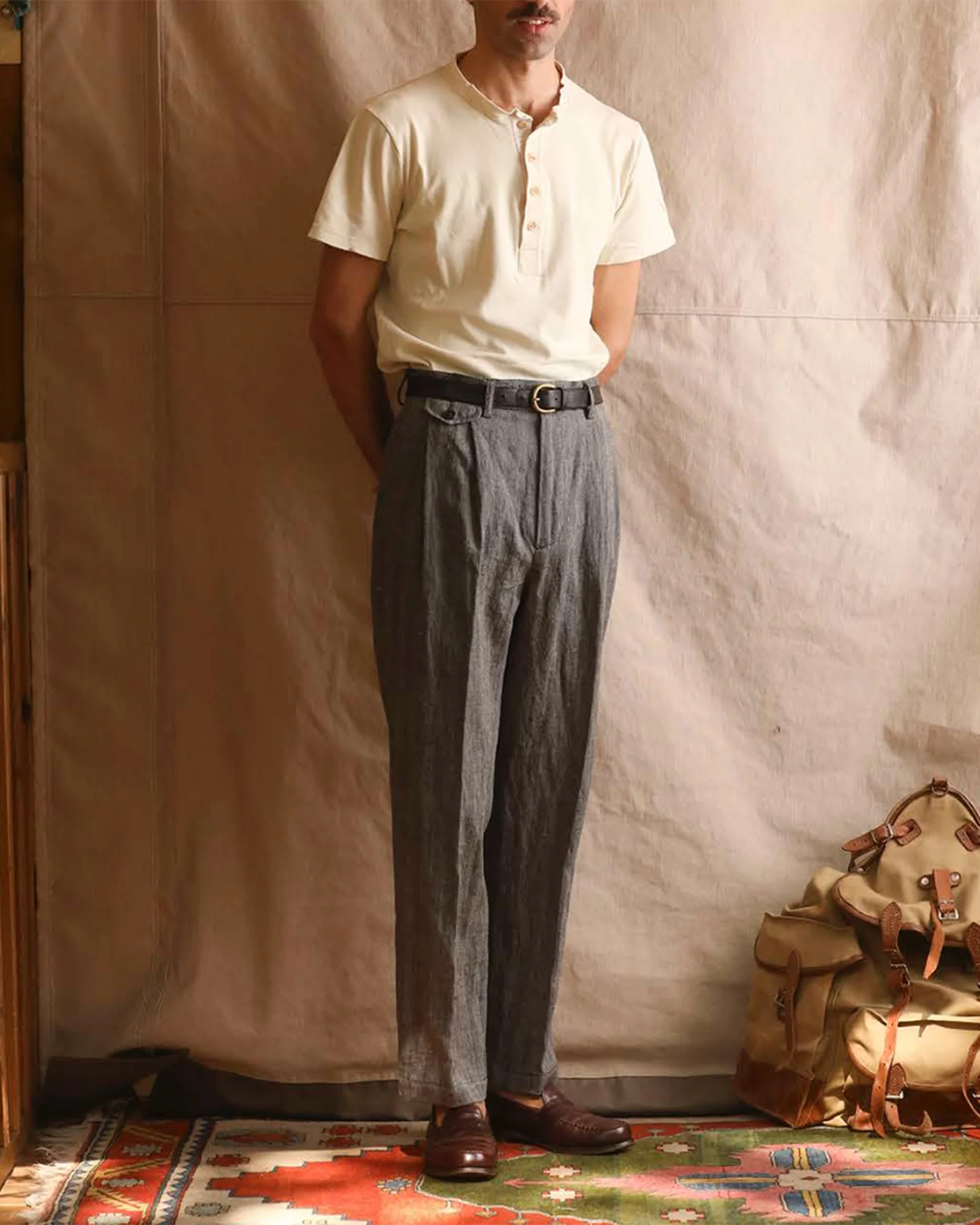 Enfield Herringbone Pants - Image 3