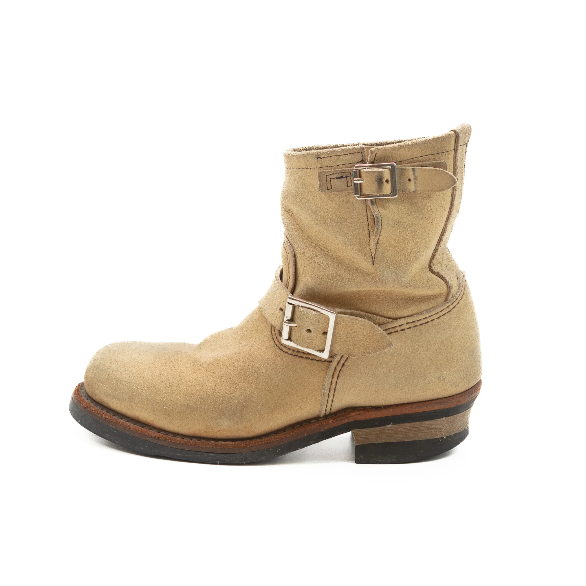 Engineer Short Boots 2965 Hawthorne Beige #1359 - Image 2