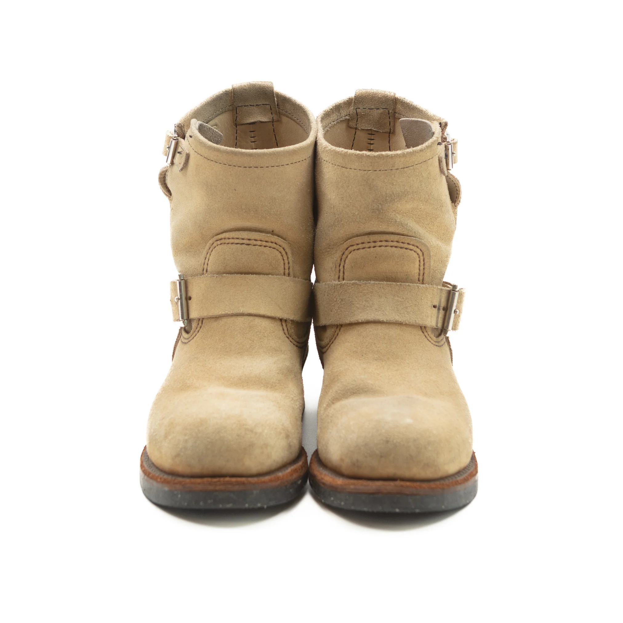 Engineer Short Boots 2965 Hawthorne Beige #1359 - Image 7