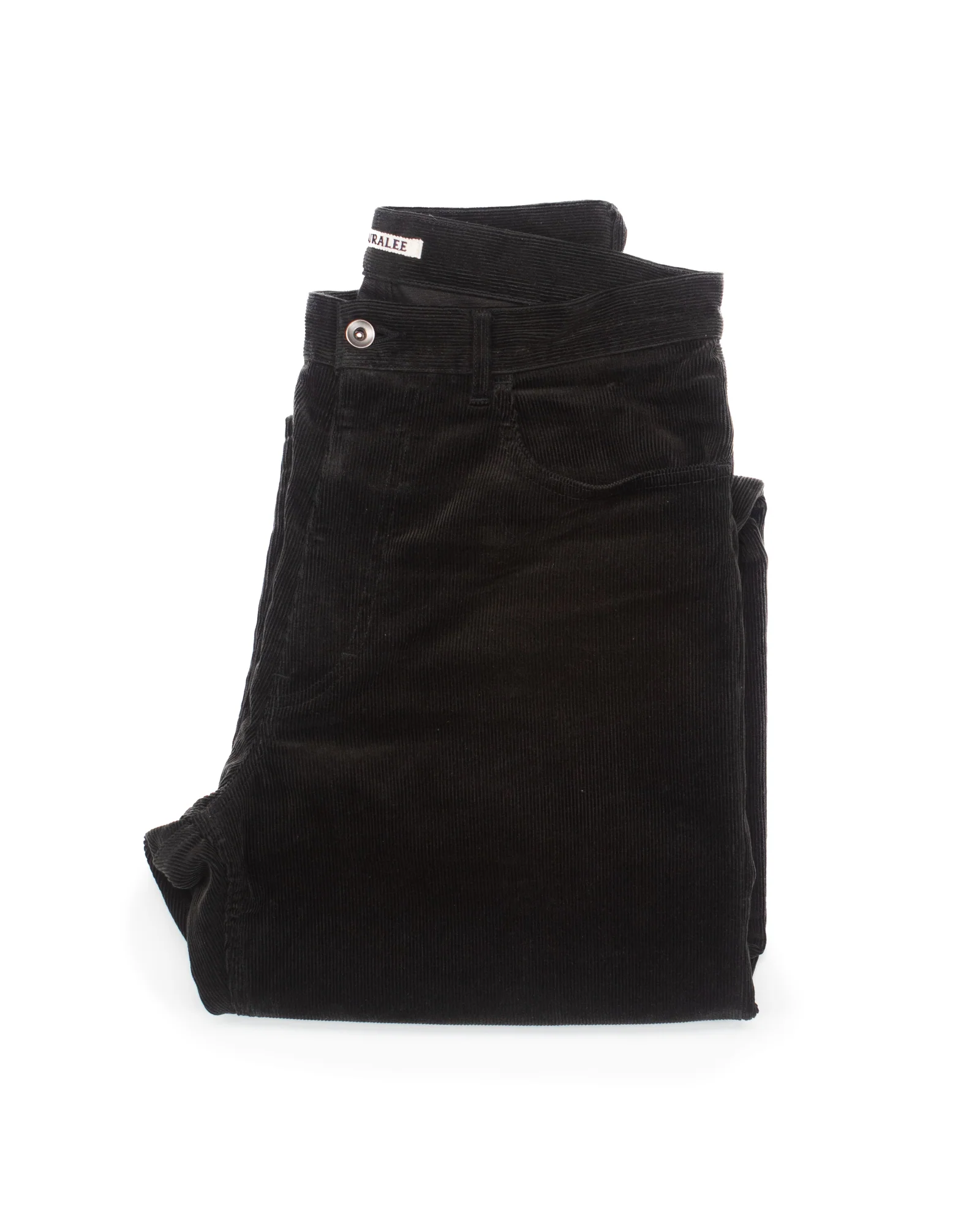 Finx Corduroy Wide SP Pants Black #1568