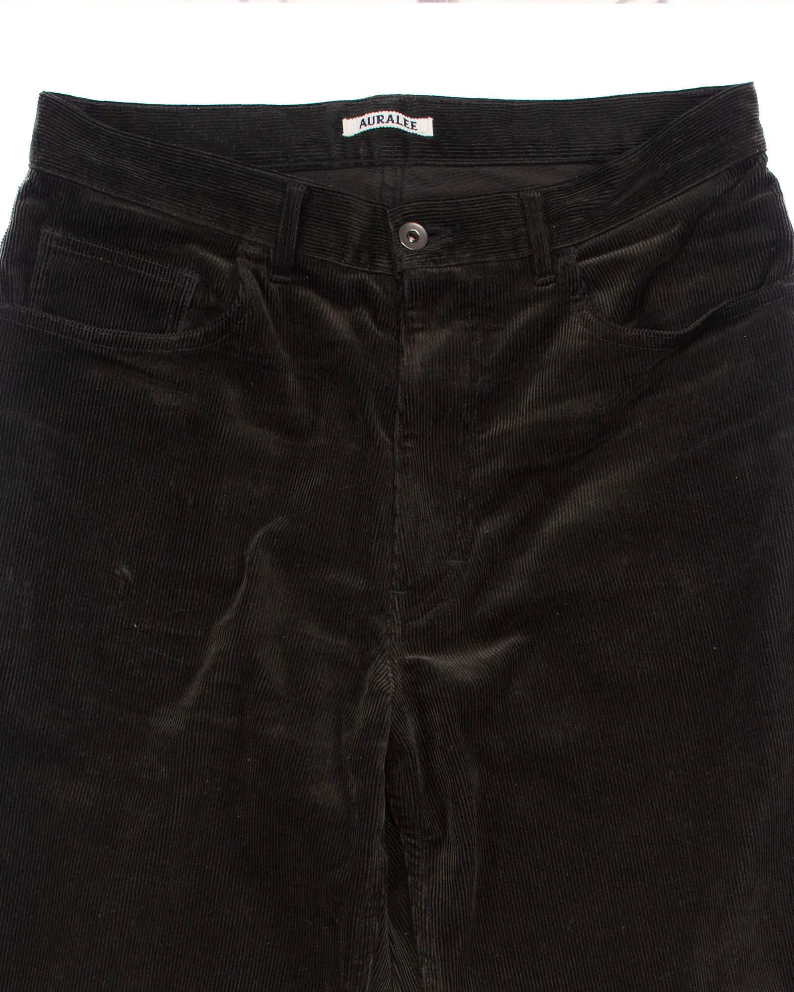 Finx Corduroy Wide SP Pants Black #1568 - Image 2