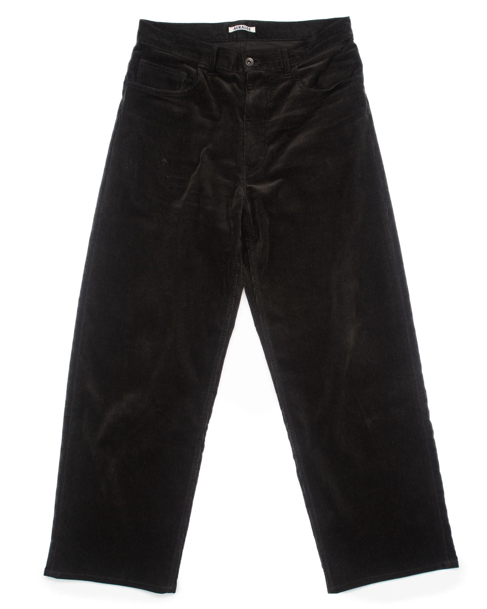 Finx Corduroy Wide SP Pants Black #1568 - Image 3