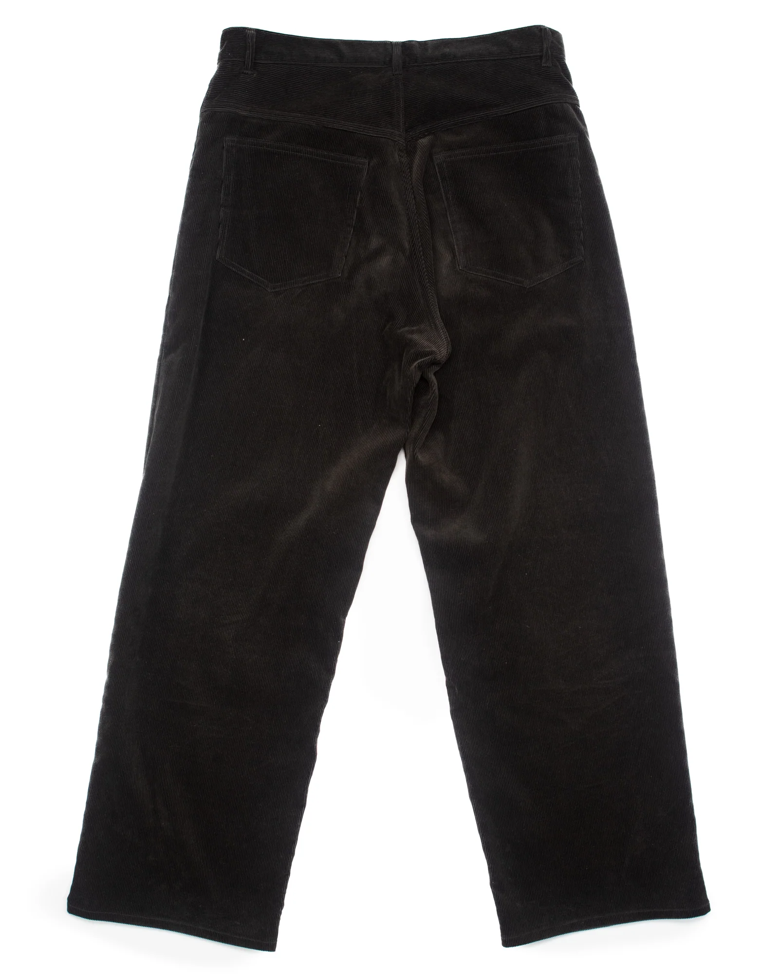 Finx Corduroy Wide SP Pants Black #1568 - Image 4