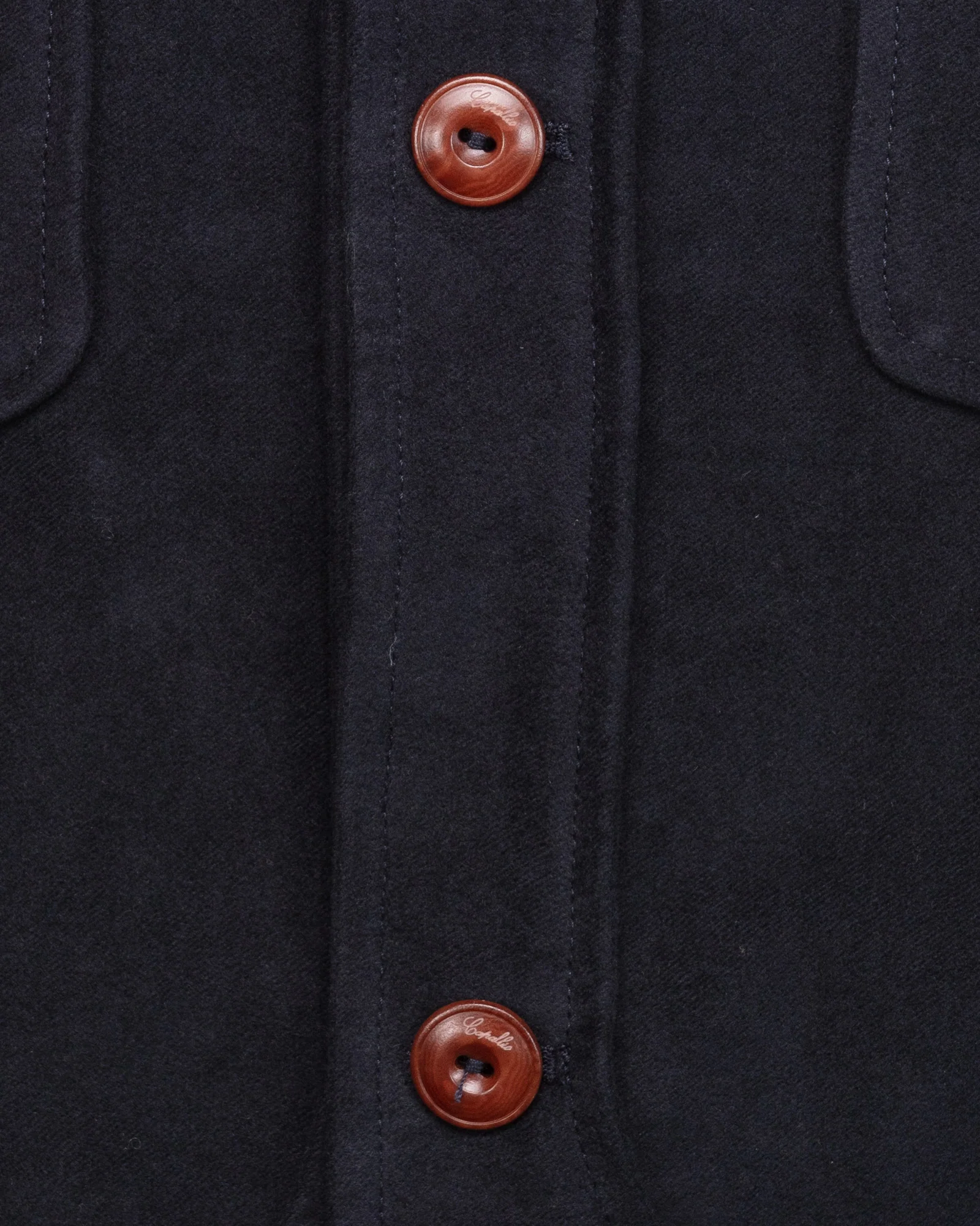 Fioravan Iconic Jacket in Navy Moleskin - Image 3