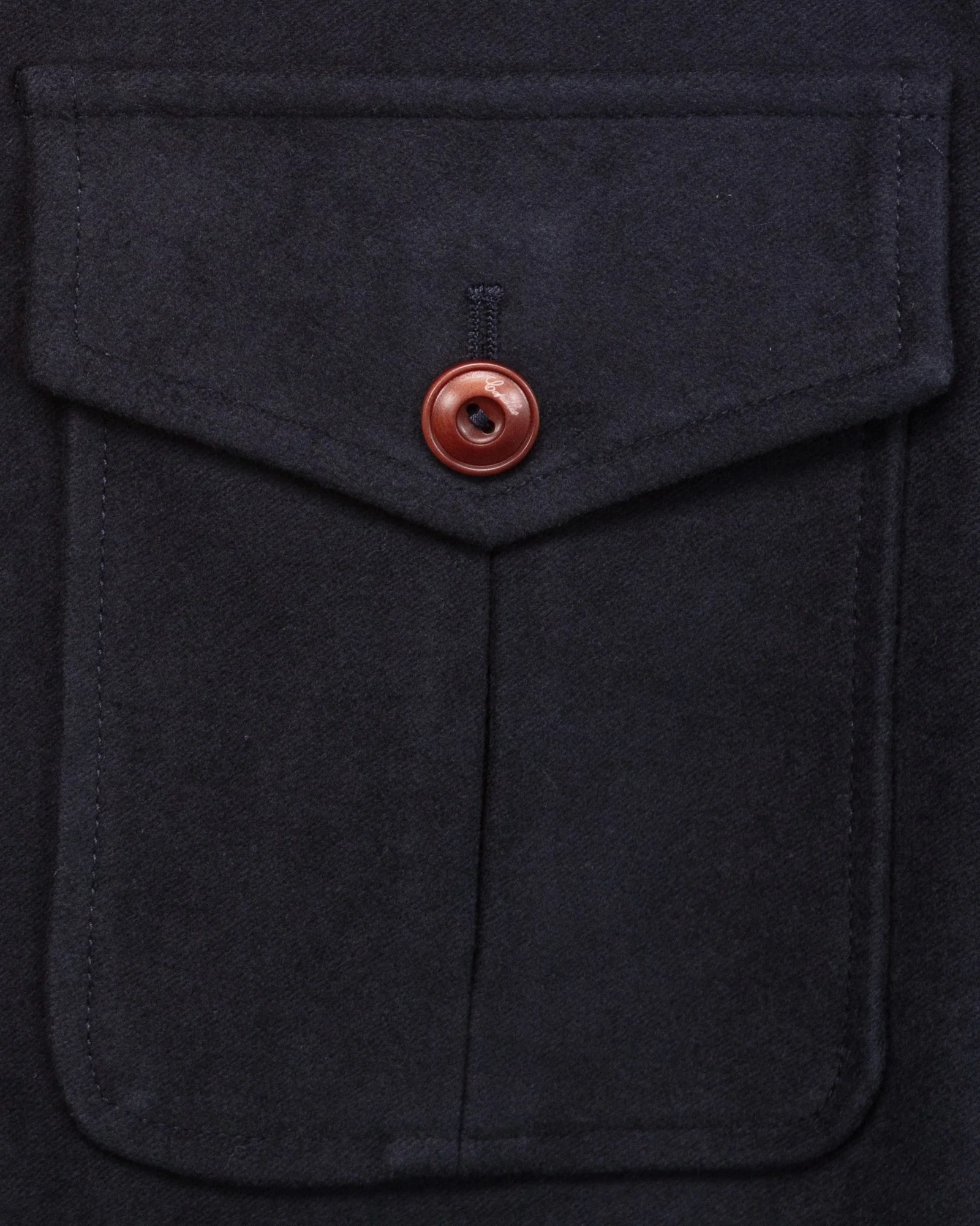 Fioravan Iconic Jacket in Navy Moleskin - Image 4