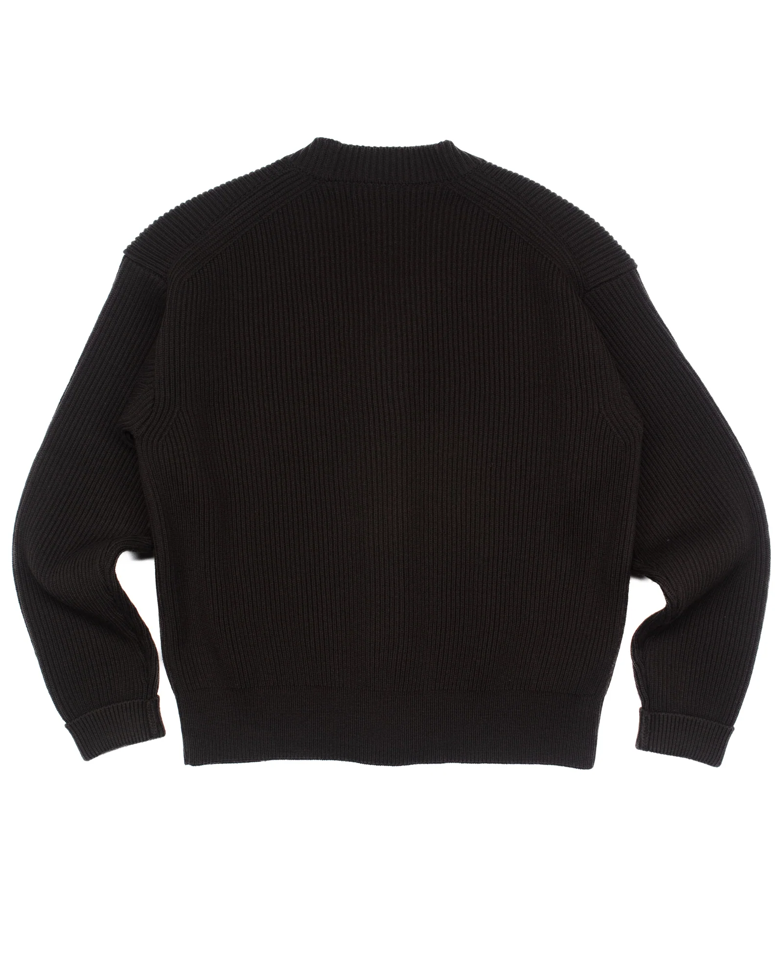 French Merino Rib Knit Cardigan #1570 - Image 3