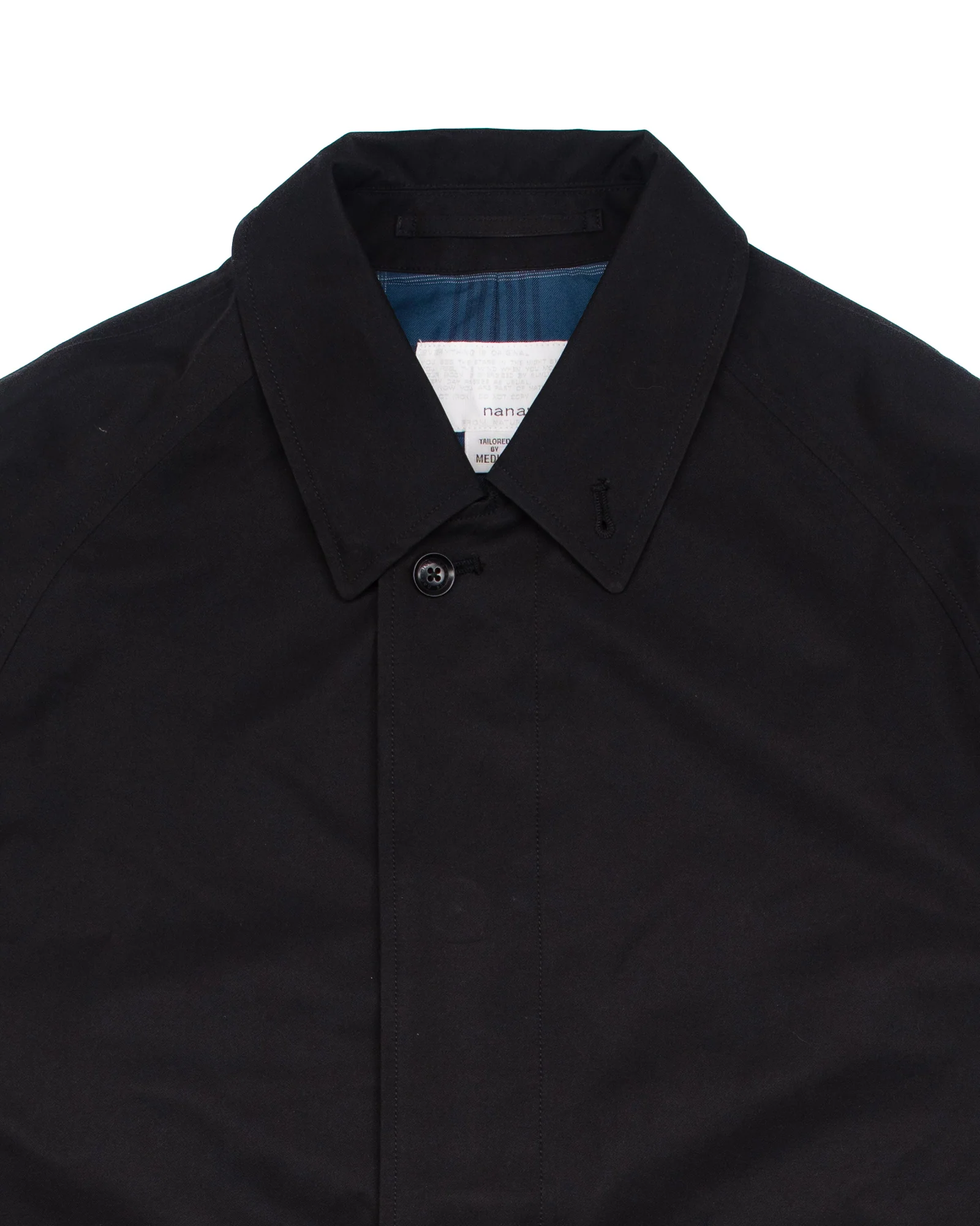 Gore-Tex Soutien Collar Coat Black #1537 - Image 2