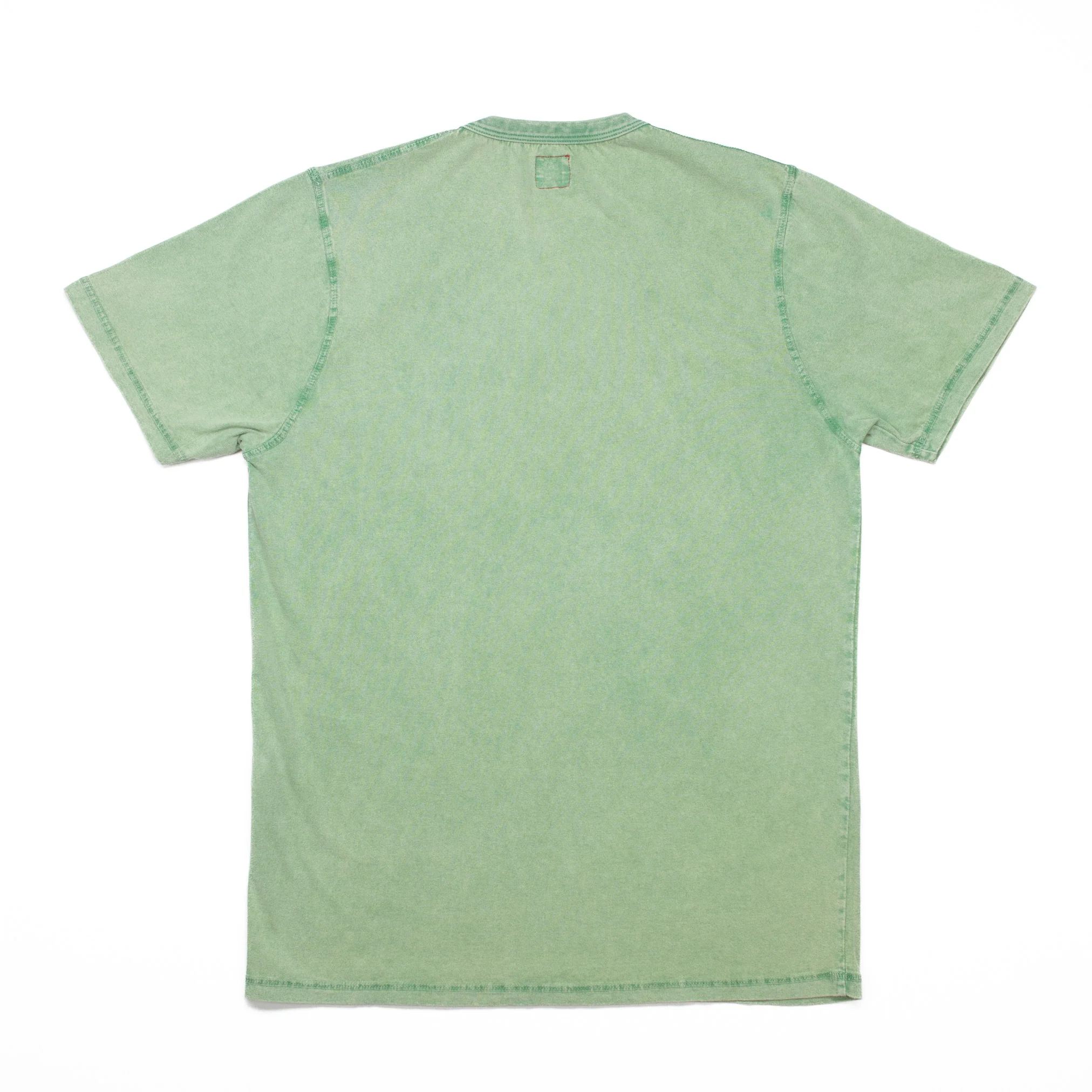 Hand-Dyed Tee in Green - Image 3