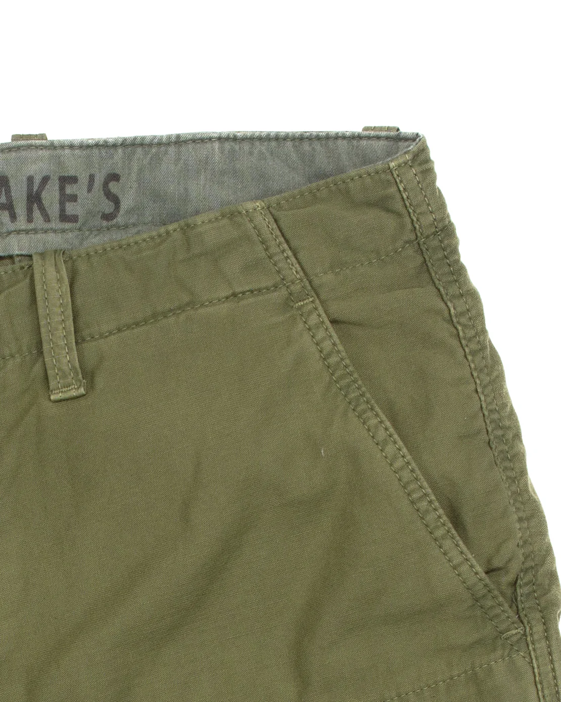 Harbour Deck Shorts in Military Green - Image 3