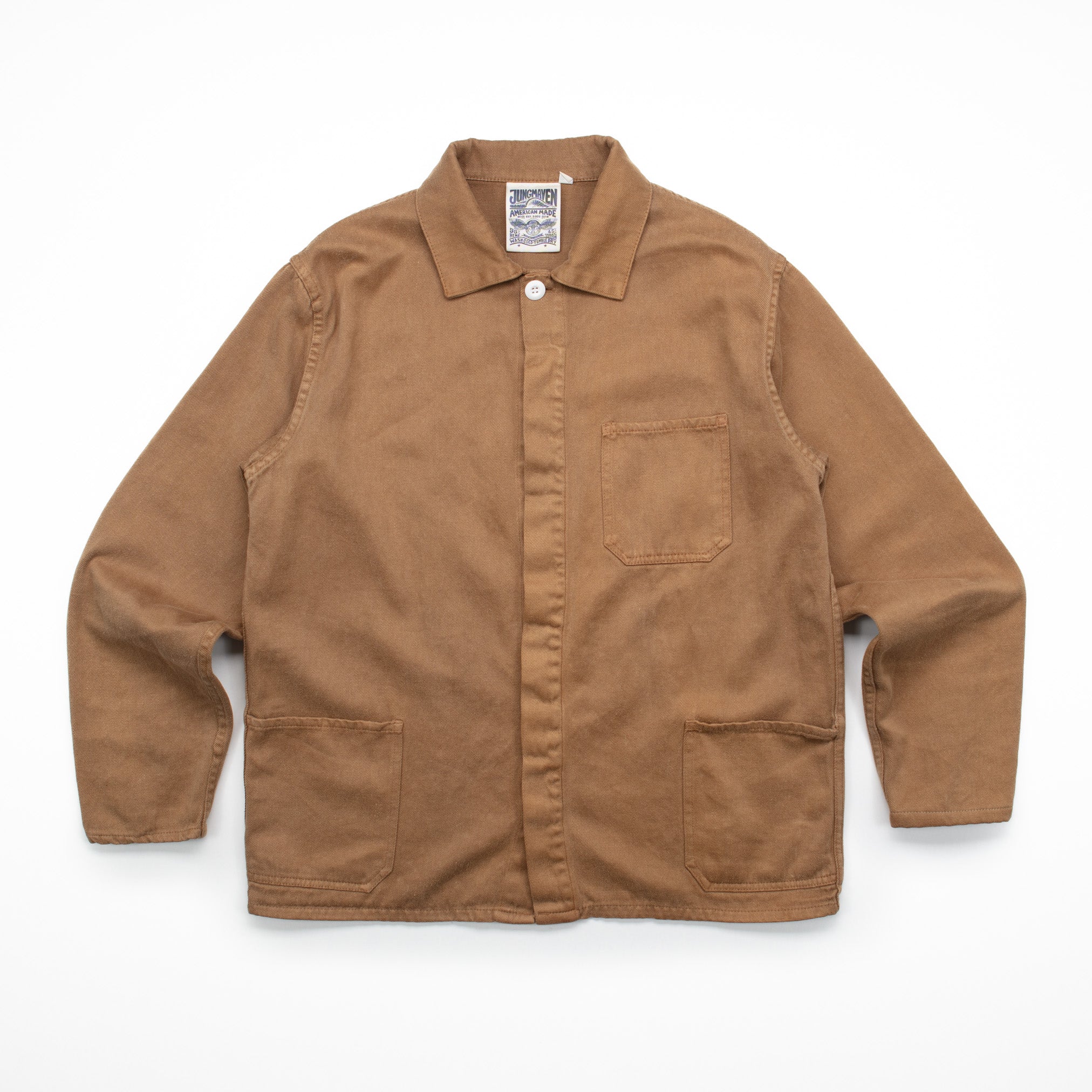 Hemp and Cotton Olympic Work Jacket #1239