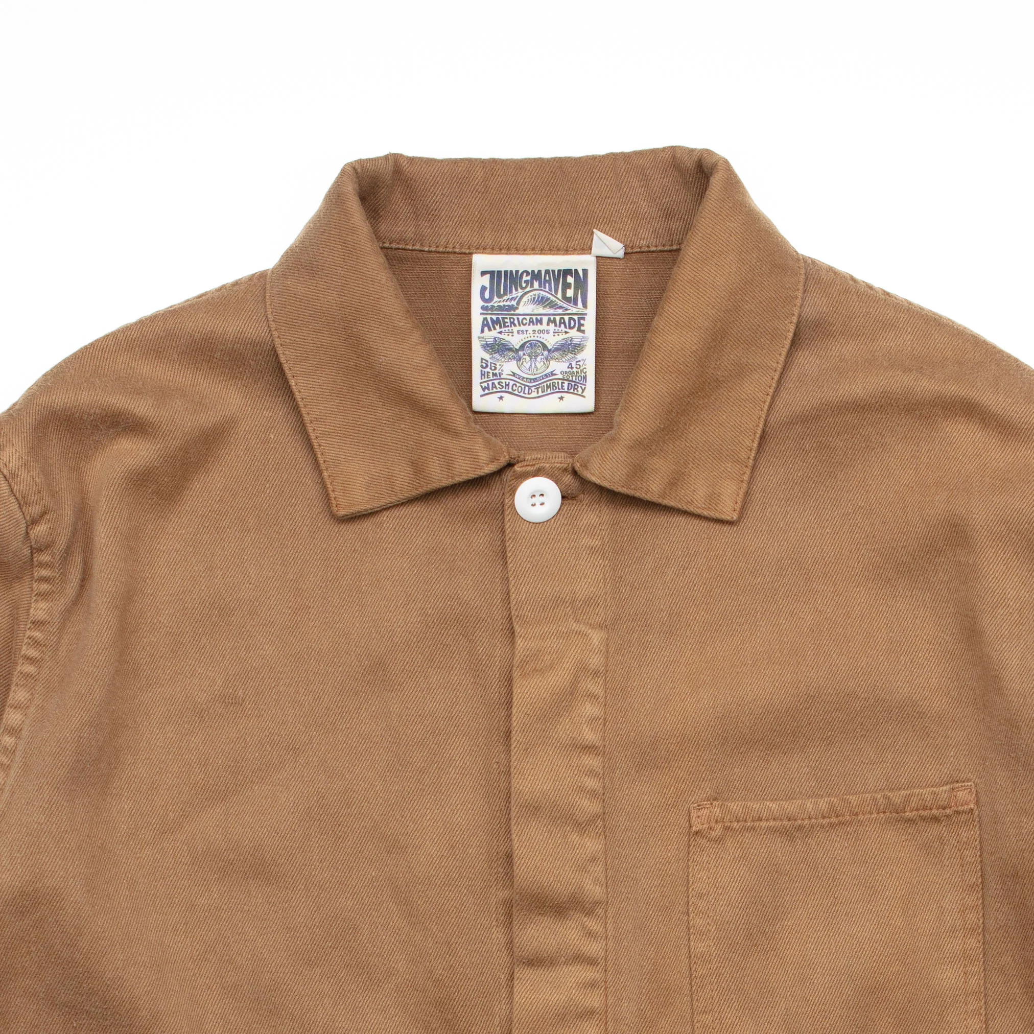 Hemp and Cotton Olympic Work Jacket #1239 - Image 2