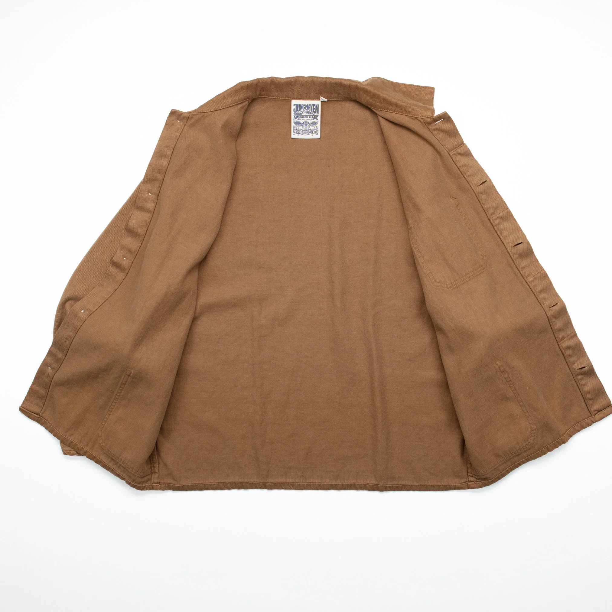 Hemp and Cotton Olympic Work Jacket #1239 - Image 3