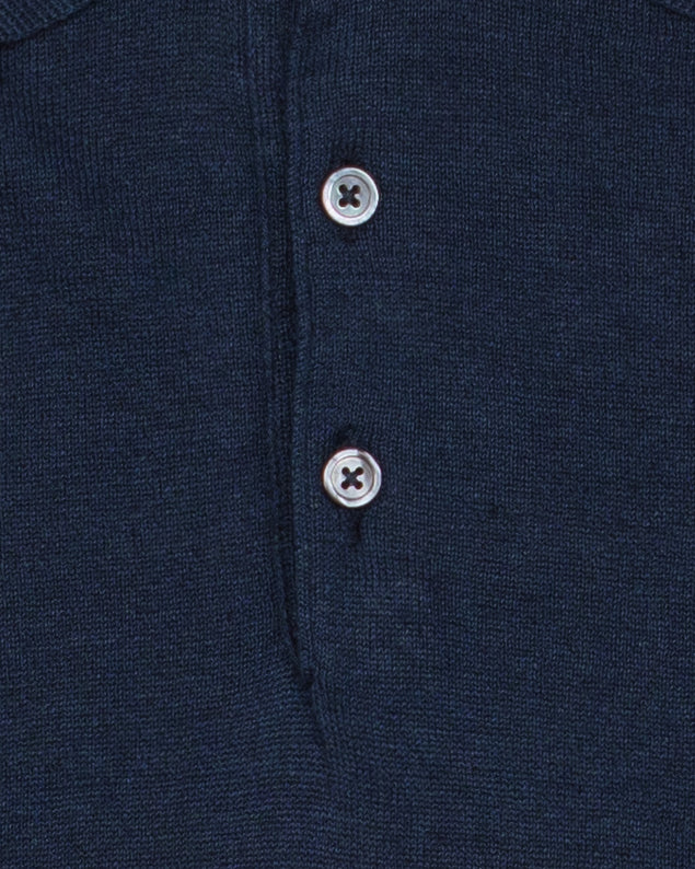 Kurt Polo in Navy - Image 3