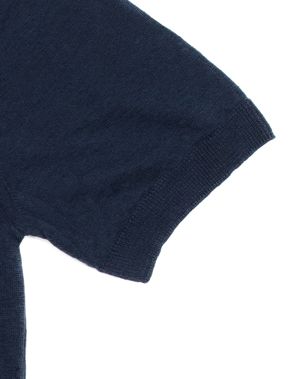 Kurt Polo in Navy - Image 4