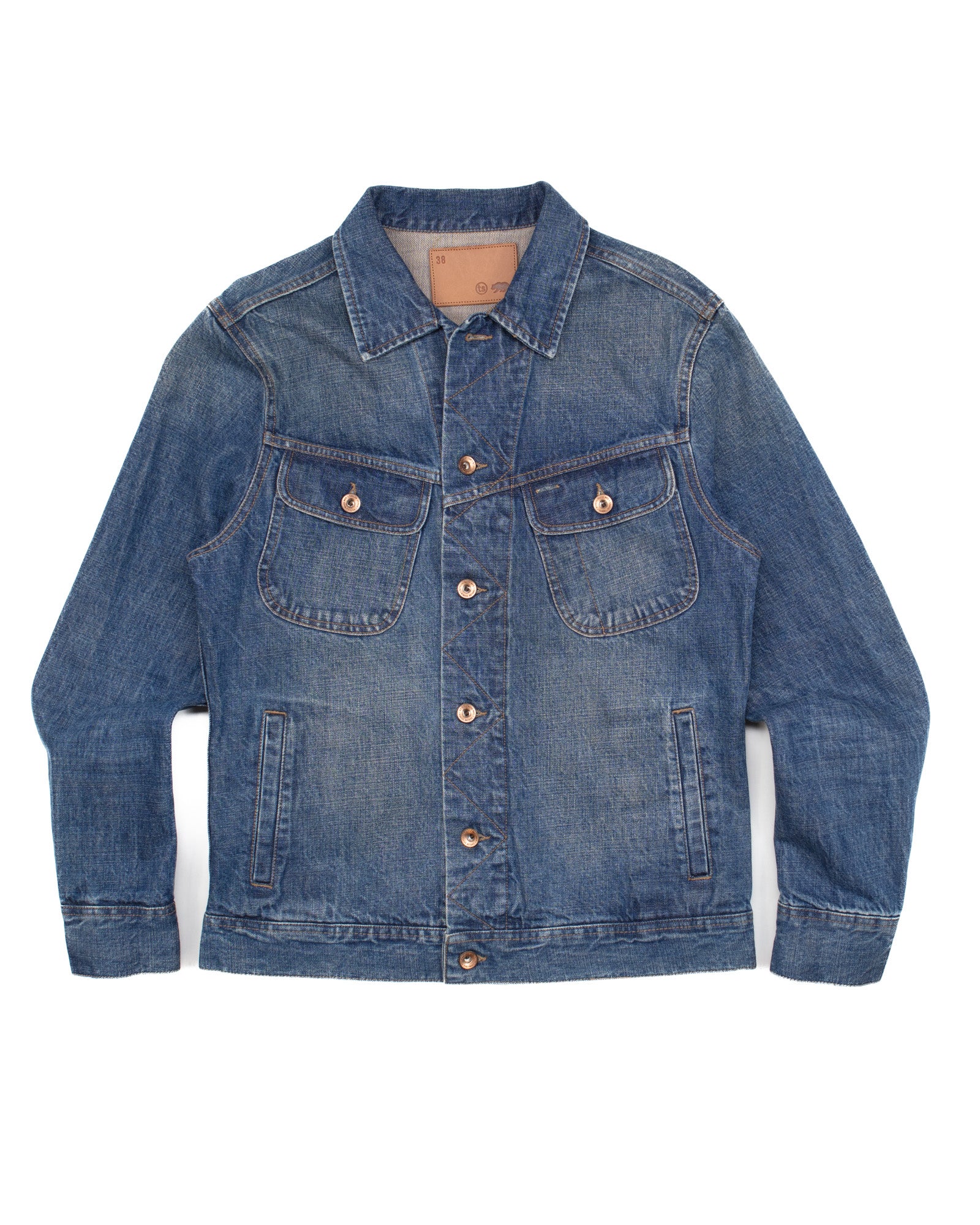 Long Haul Jacket in Sawyer Wash Selvedge Denim #1707