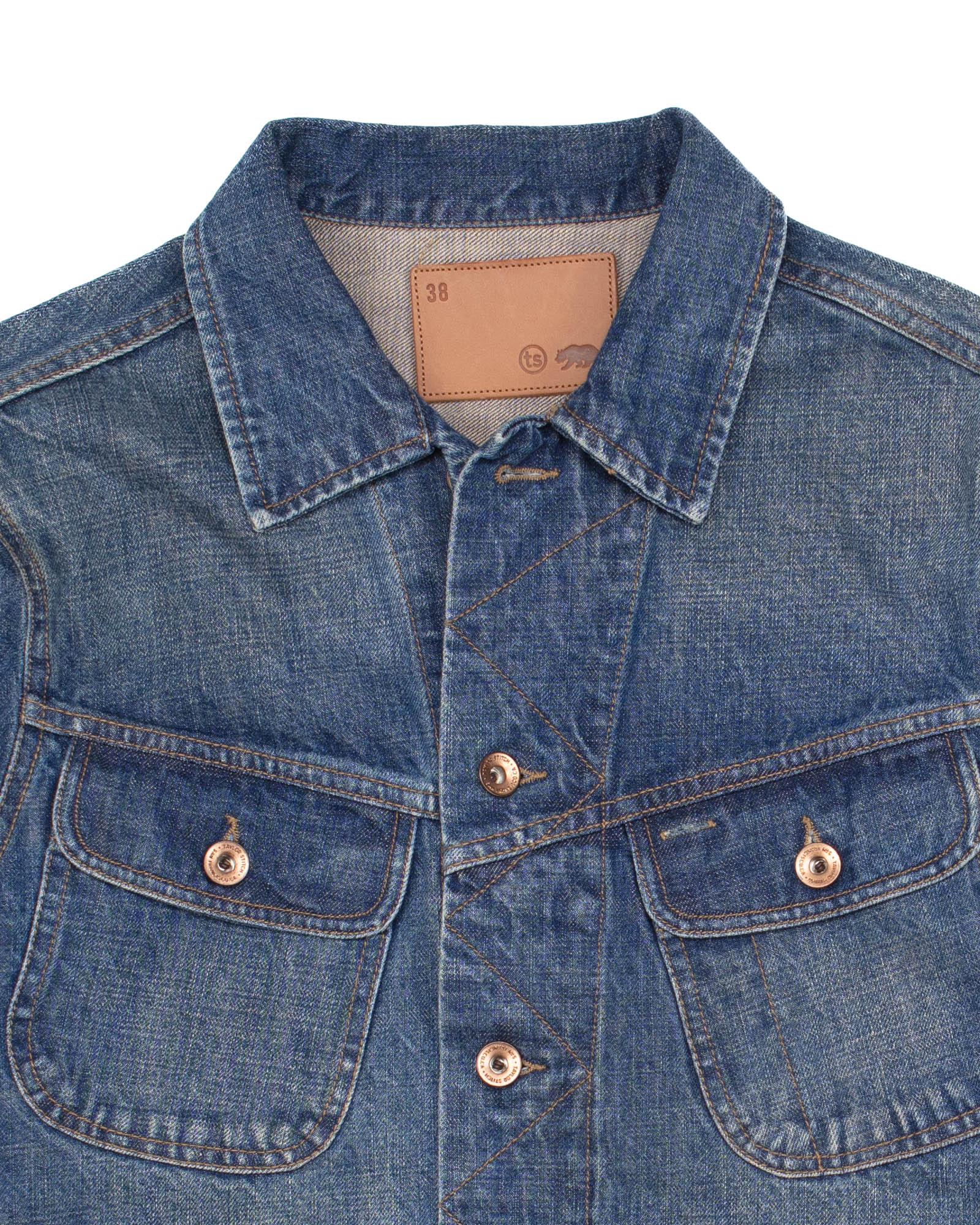 Long Haul Jacket in Sawyer Wash Selvedge Denim #1707 - Image 2