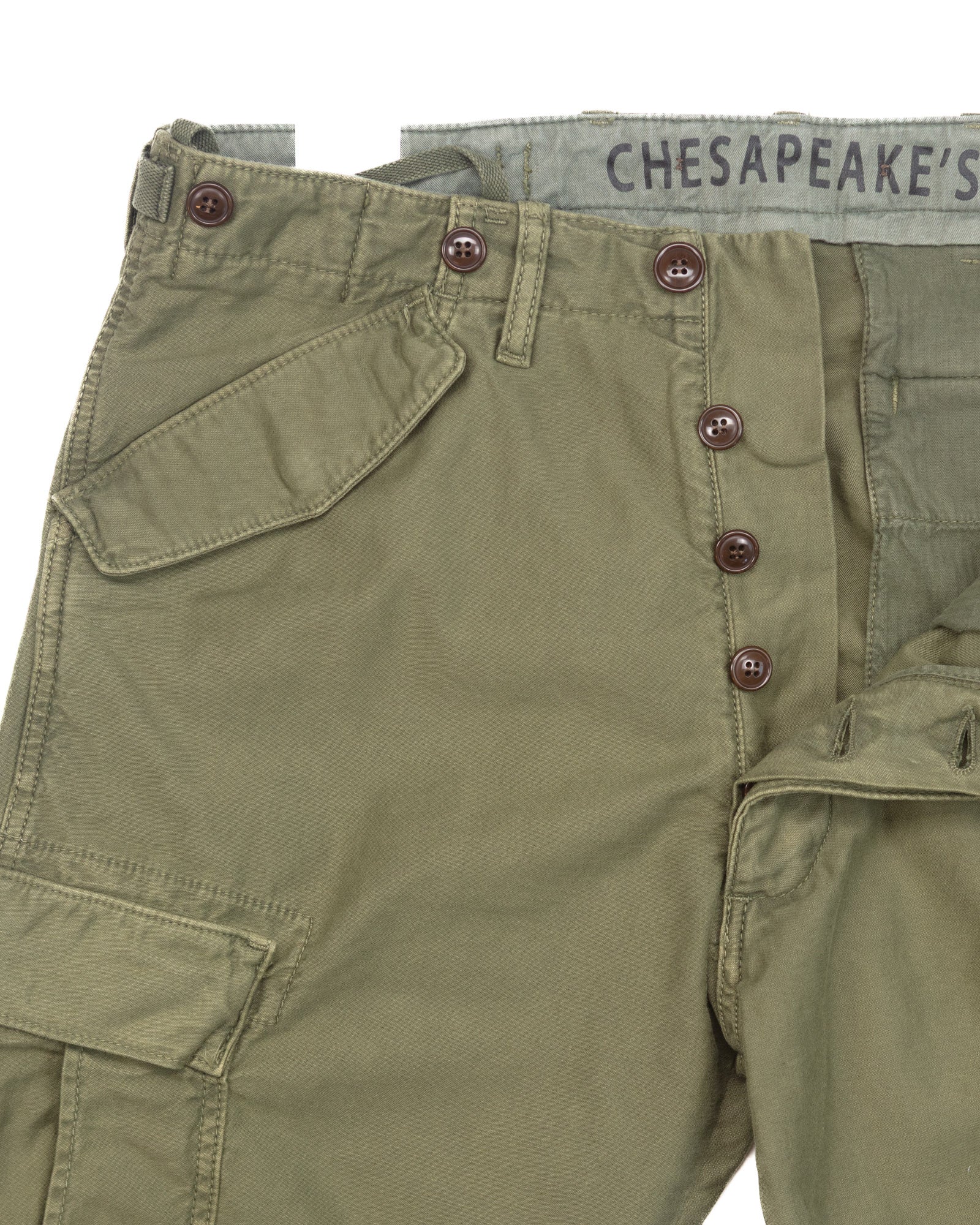 M51 Cargo Pants in Military Green - Image 5