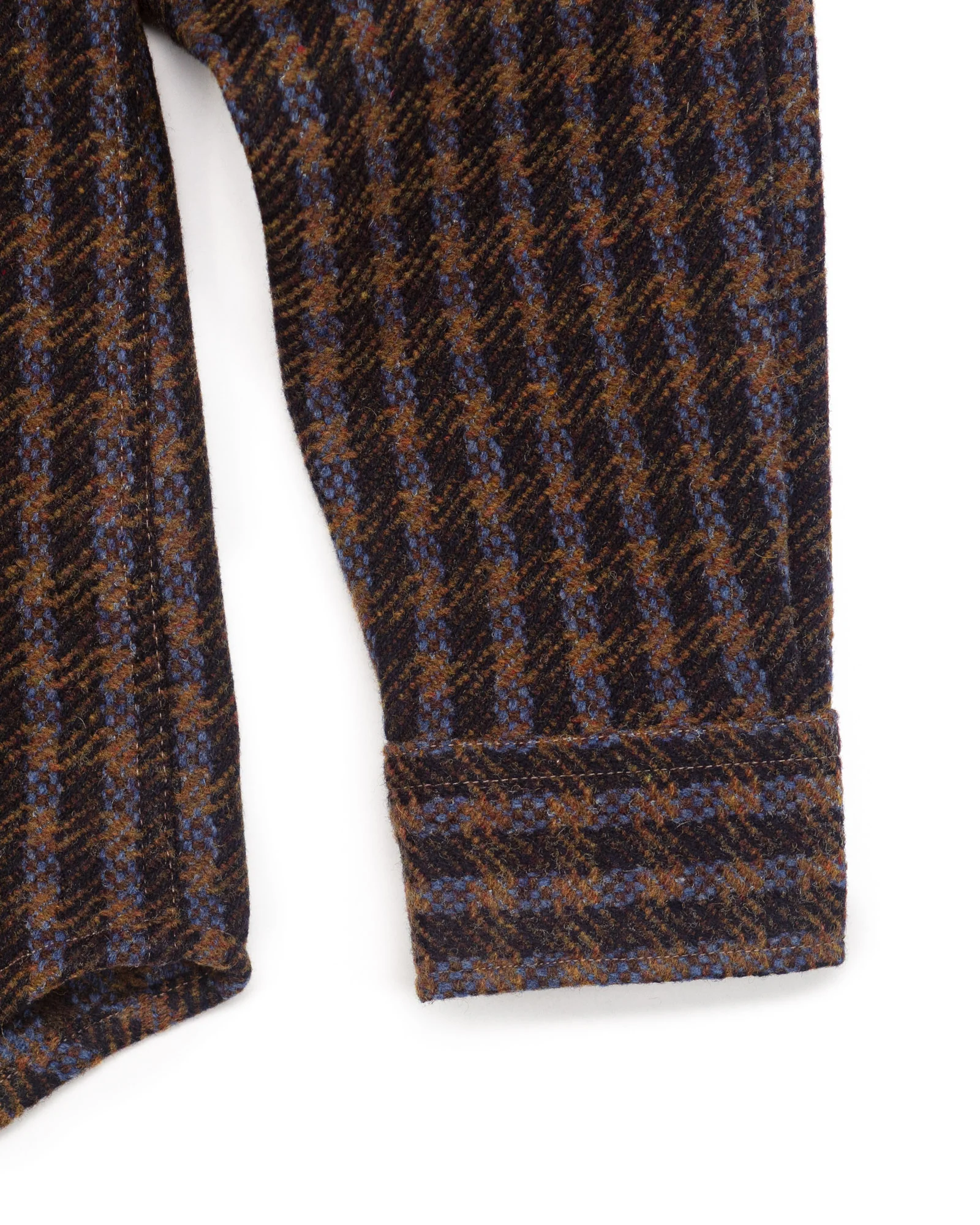 Merino Tweed in Navy - Image 5