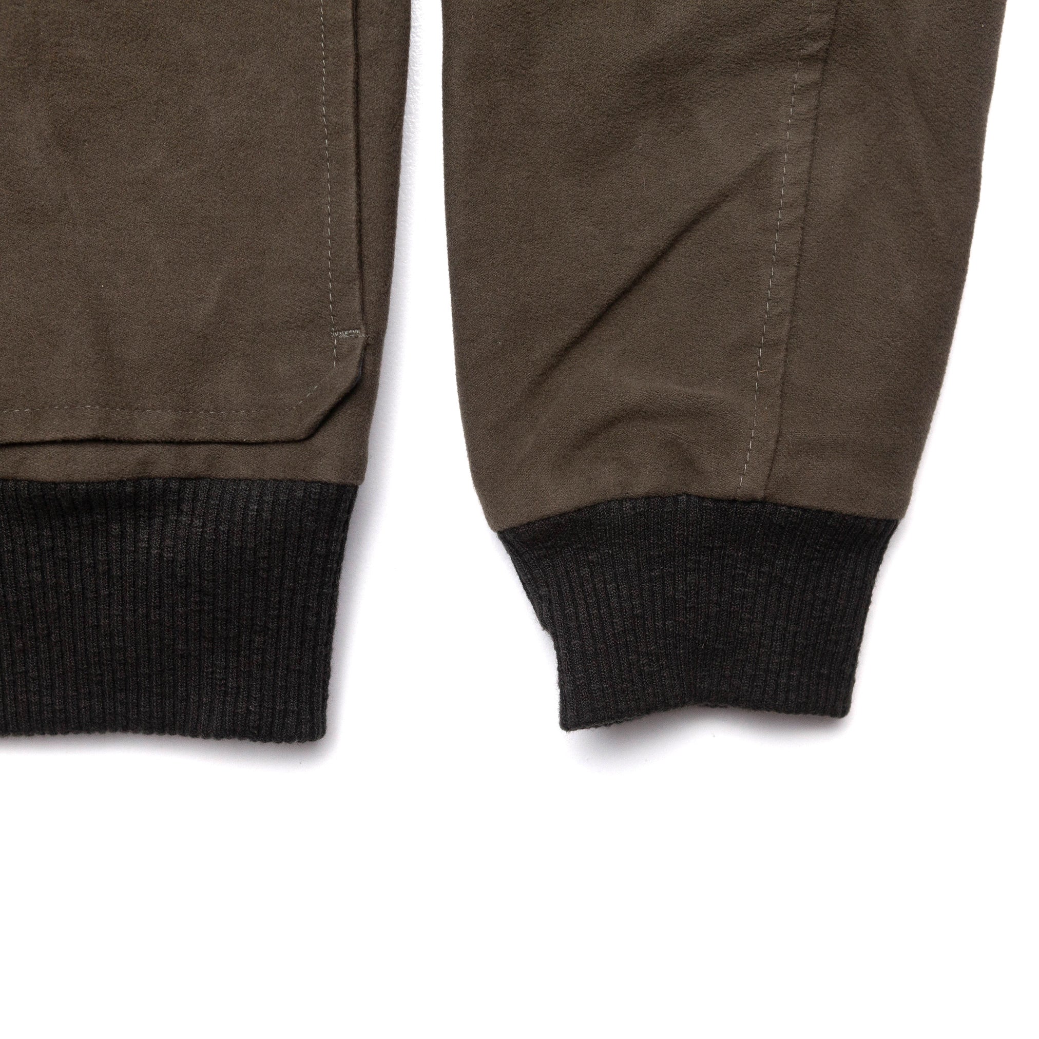Moleskin Bomber in Taupe #711 - Image 4