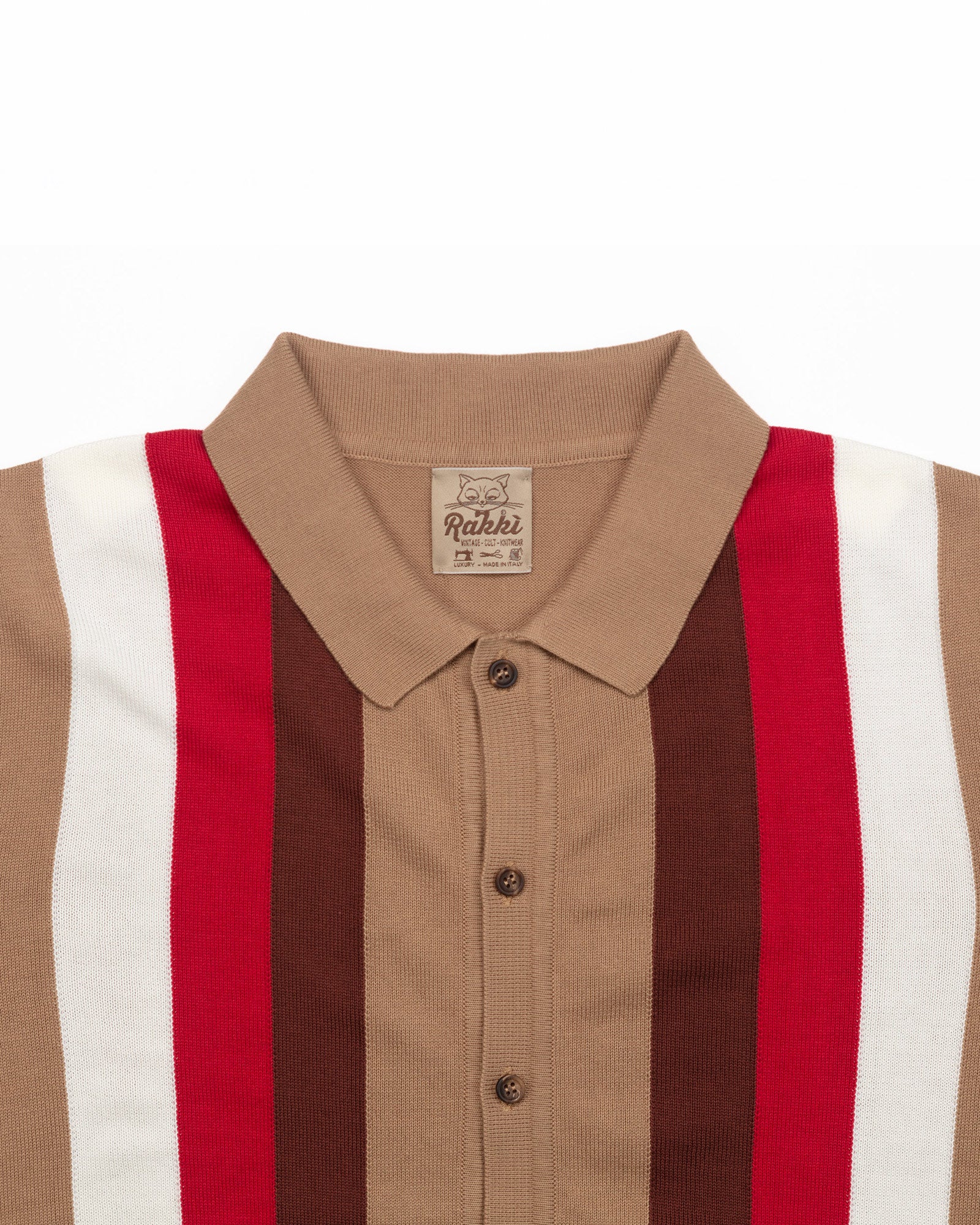 Mr President Polo Shirt in Camel - Image 3