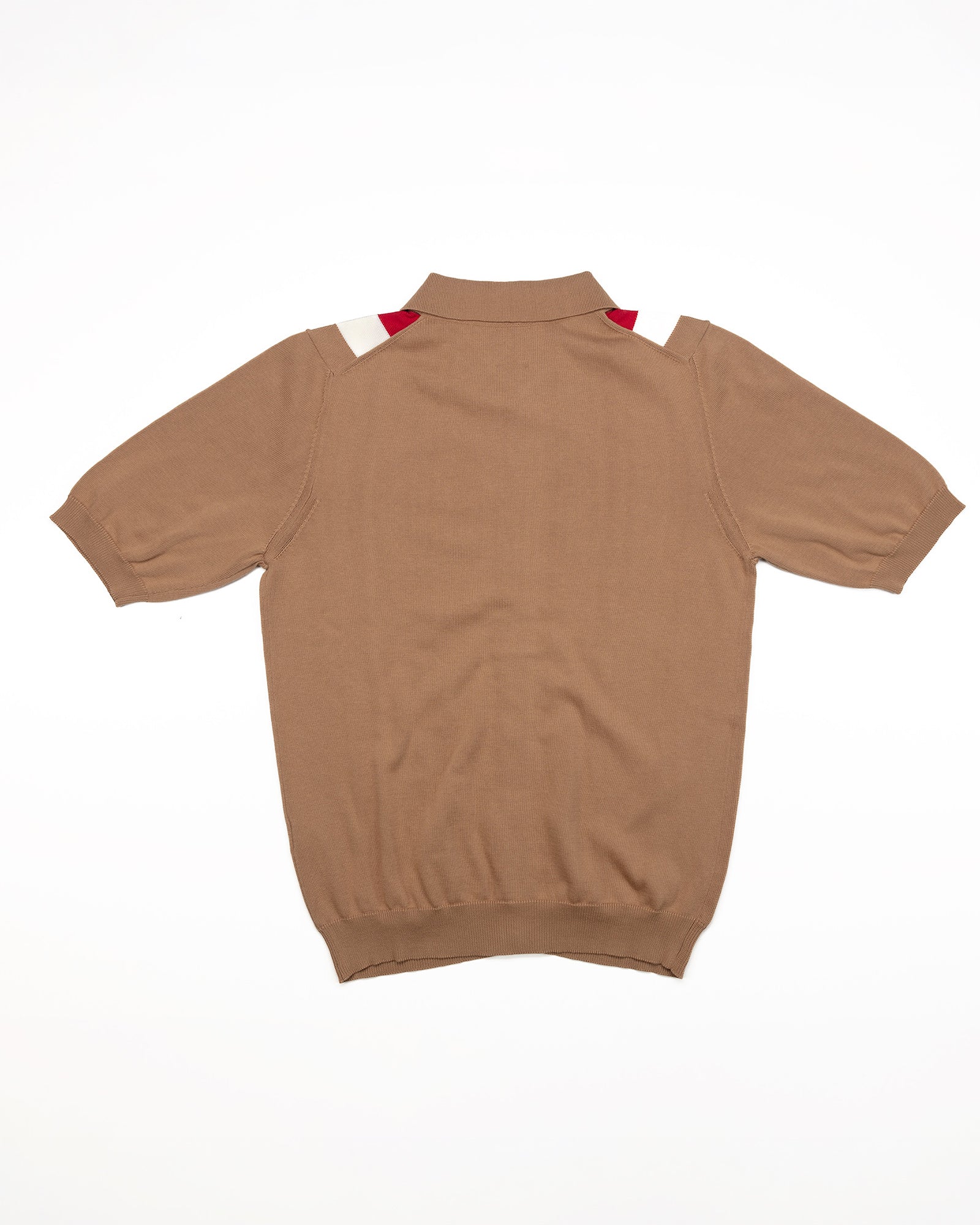 Mr President Polo Shirt in Camel - Image 8