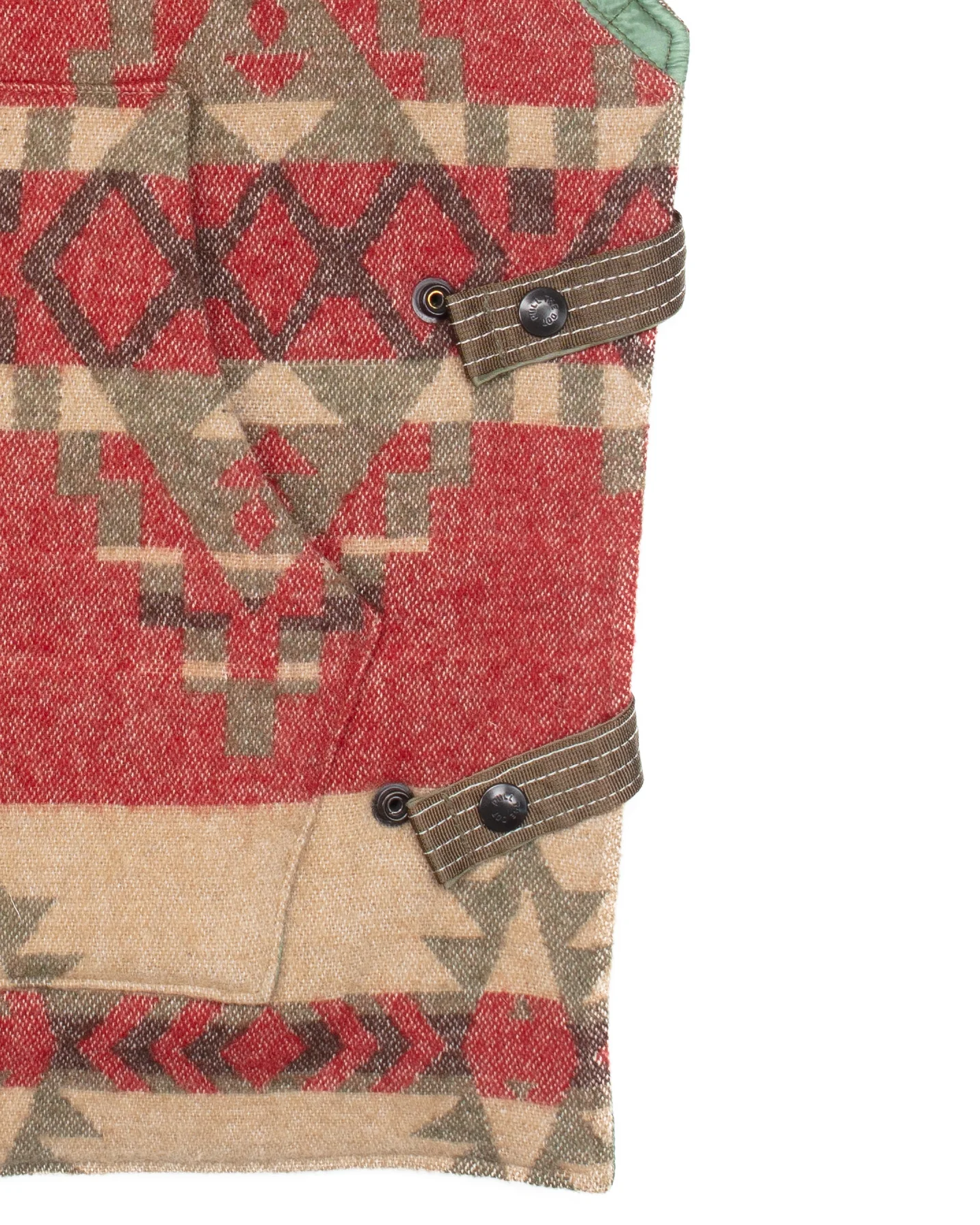 Navaho Blanket Padded Vest #1730 - Image 4