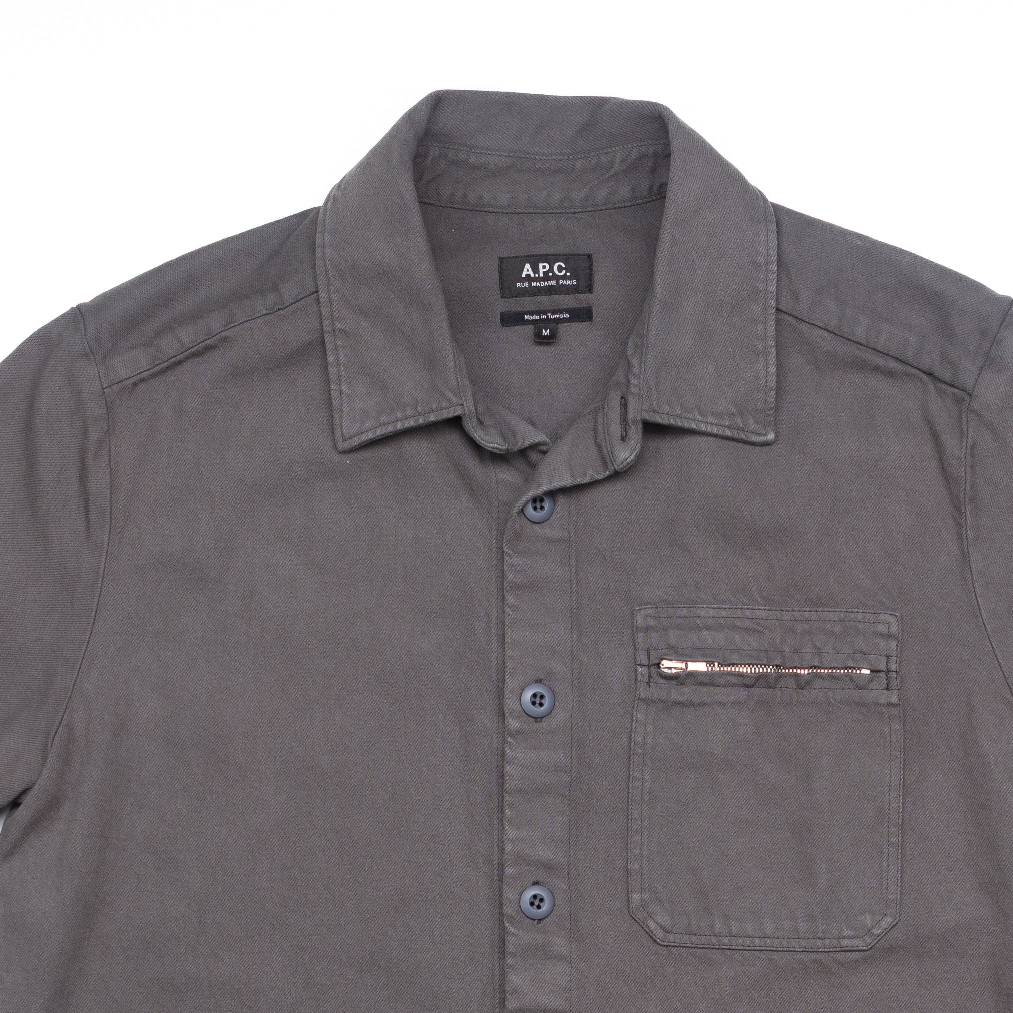 Nelson Shirt in Anthracite #1269 - Image 2