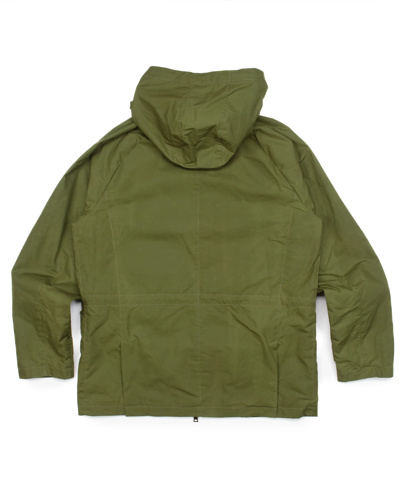 New Bob Short Parka in Forest Dry Wax - Image 7