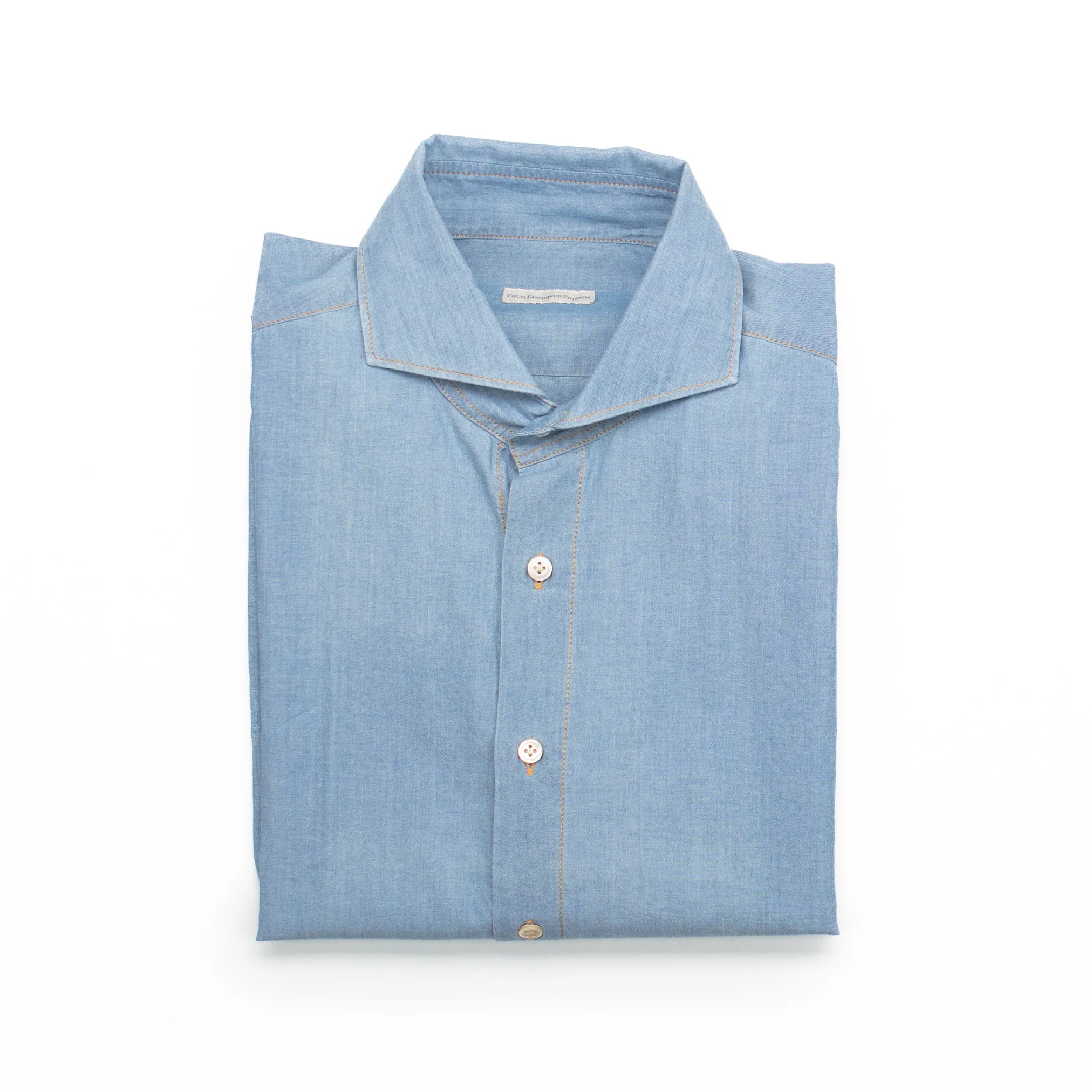 Parma Shirt in Washed Blue #1437