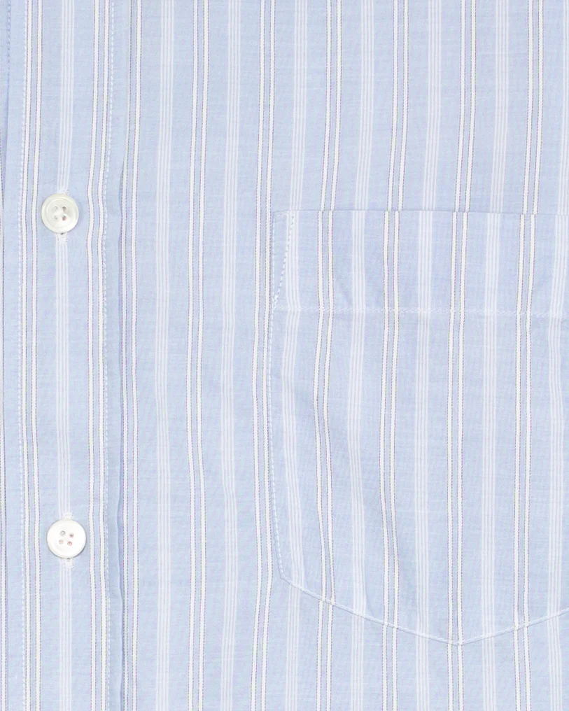 Paul Shirt in Blue & White Stripe - Image 3